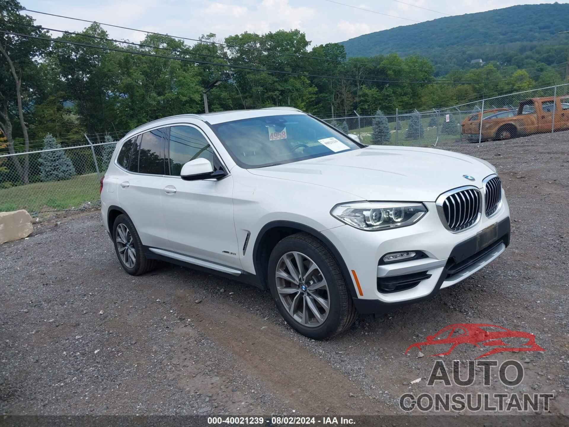 BMW X3 2018 - 5UXTR9C51JLC74517