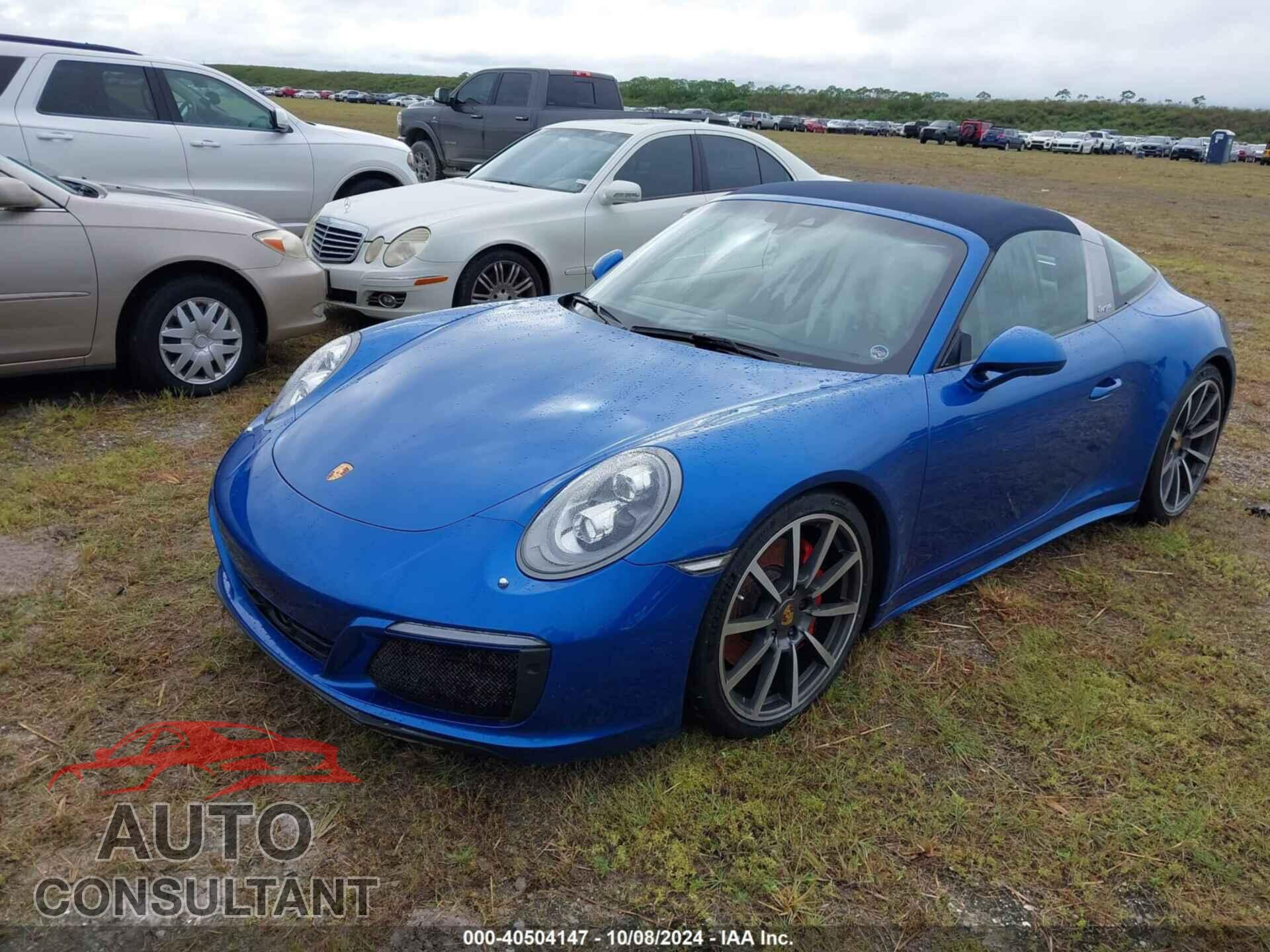 PORSCHE 911 2017 - WP0BB2A9XHS136552