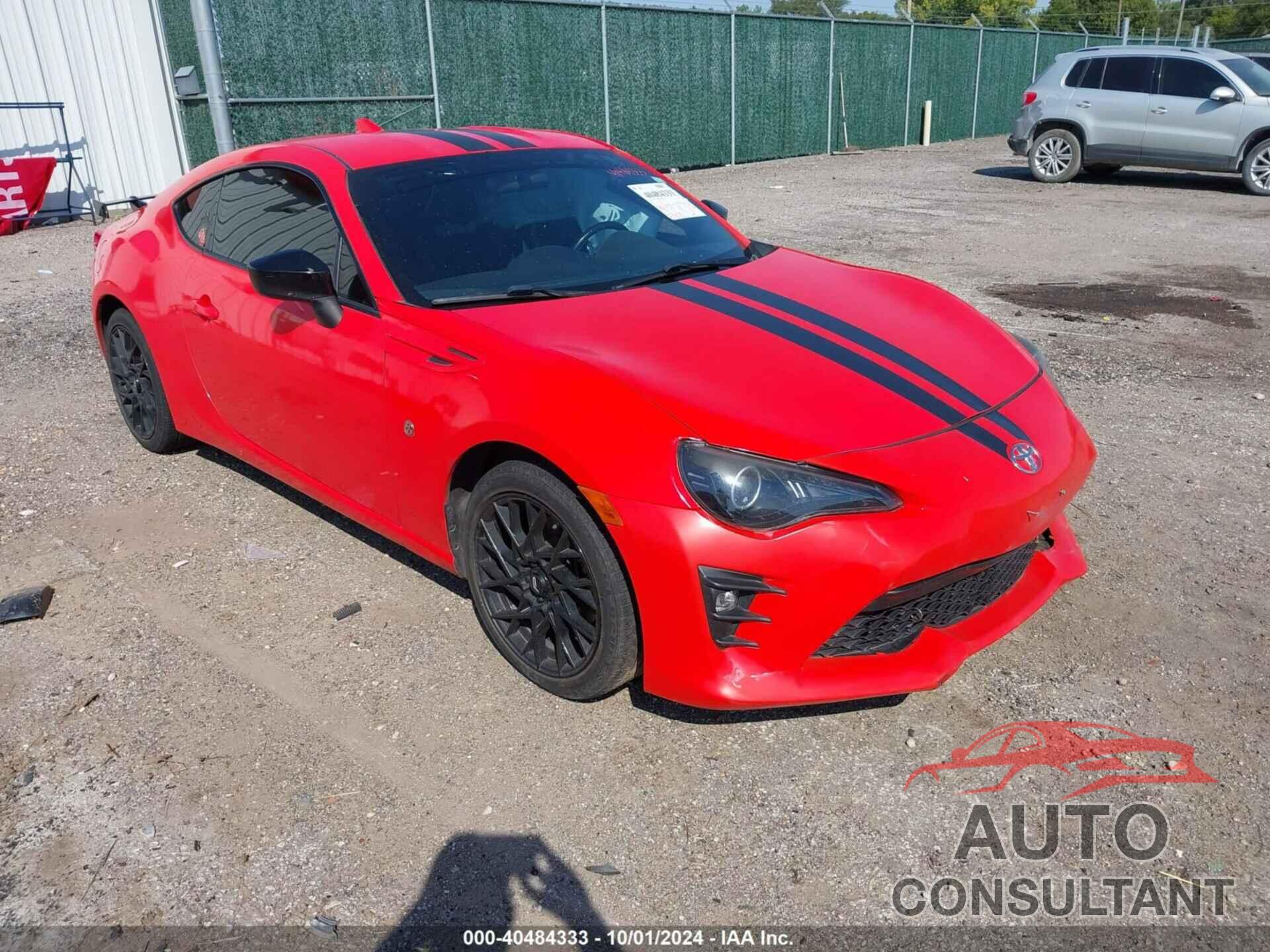 TOYOTA 86 2017 - JF1ZNAA10H8707933