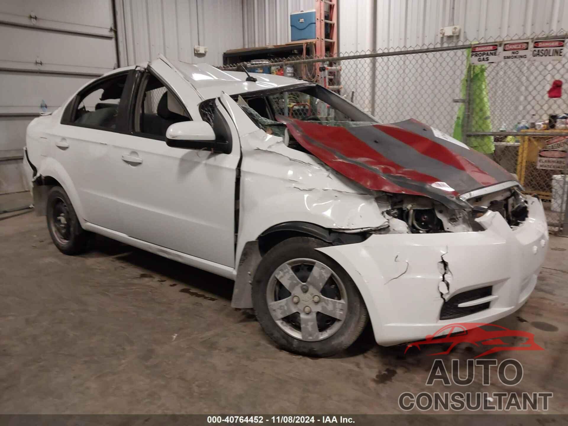 CHEVROLET AVEO 2011 - KL1TD5DE7BB200392