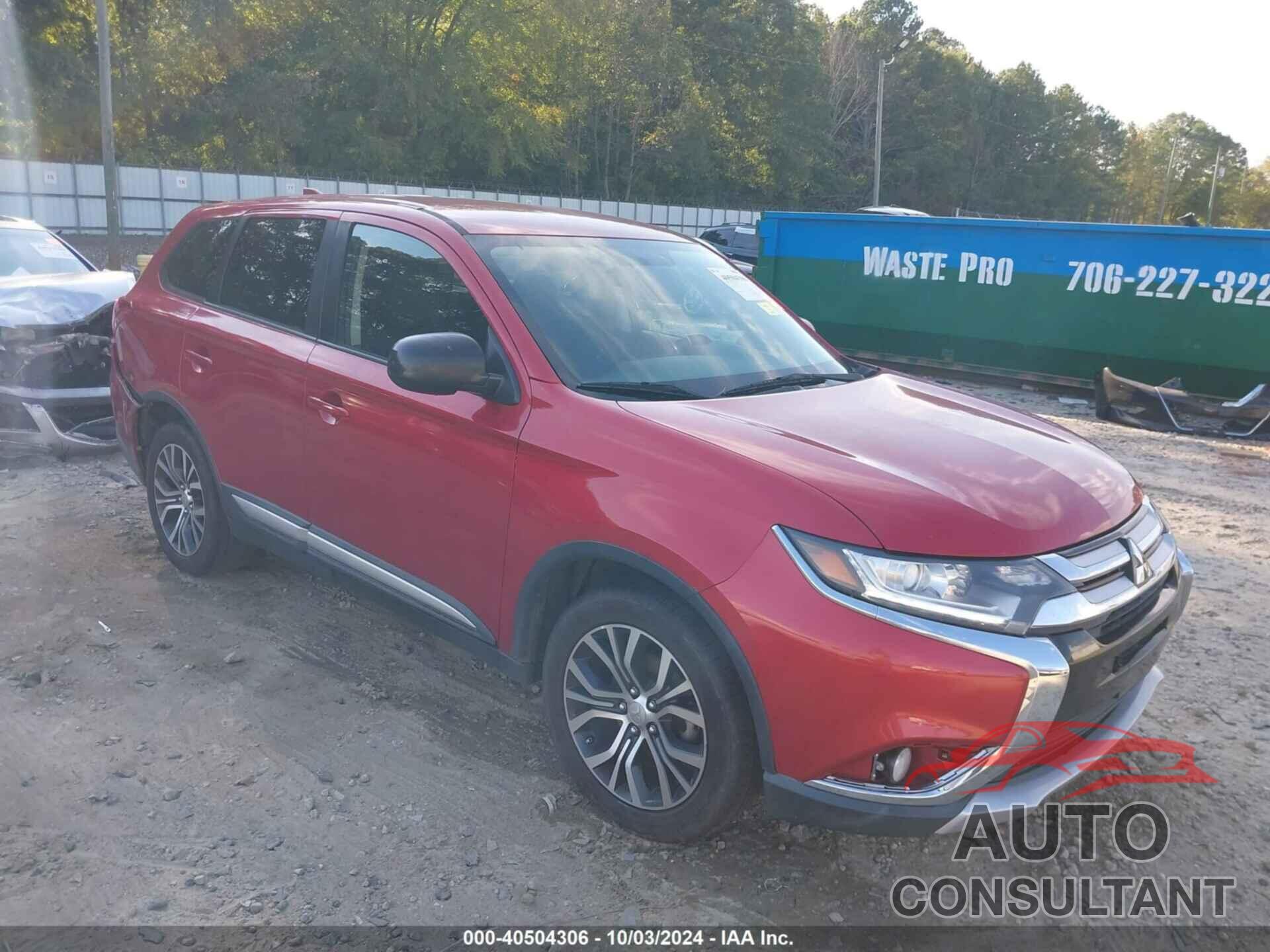 MITSUBISHI OUTLANDER 2017 - JA4AD2A38HZ011309