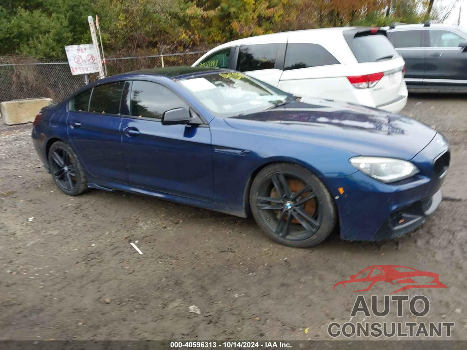 BMW 650I GRAN COUPE 2015 - WBA6B4C52FD761484