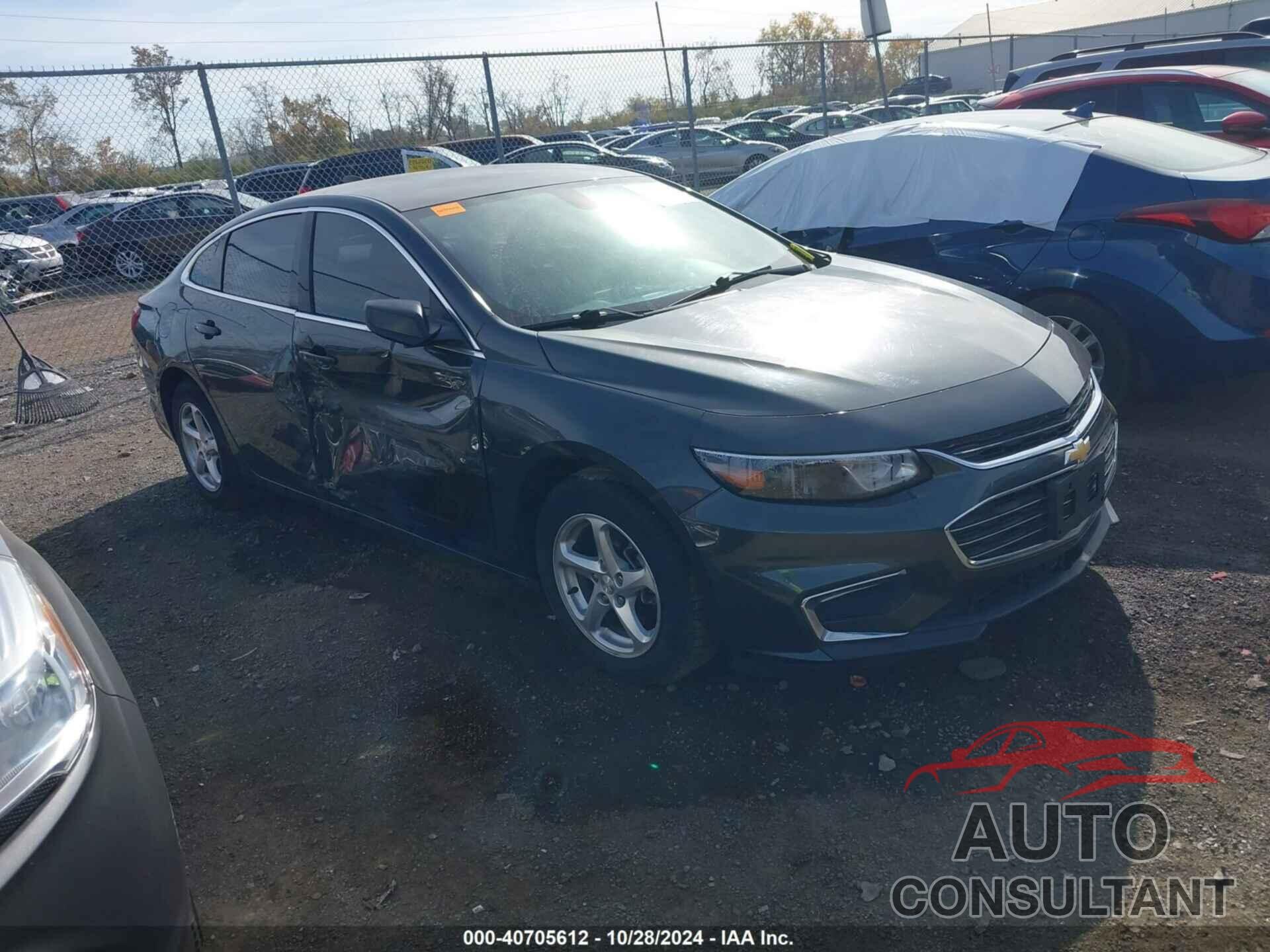 CHEVROLET MALIBU 2017 - 1G1ZB5STXHF105328