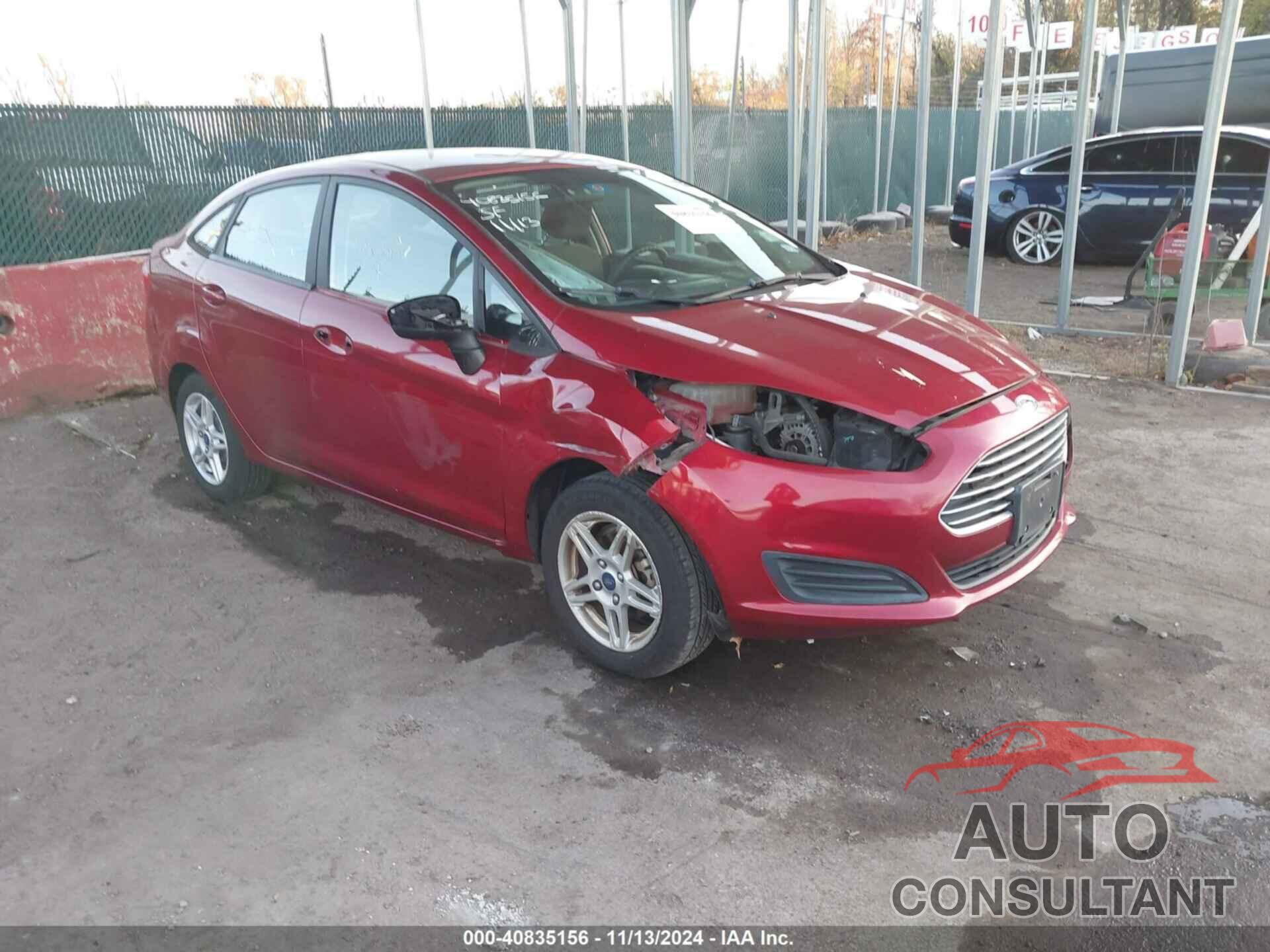 FORD FIESTA 2017 - 3FADP4BJ7HM156013