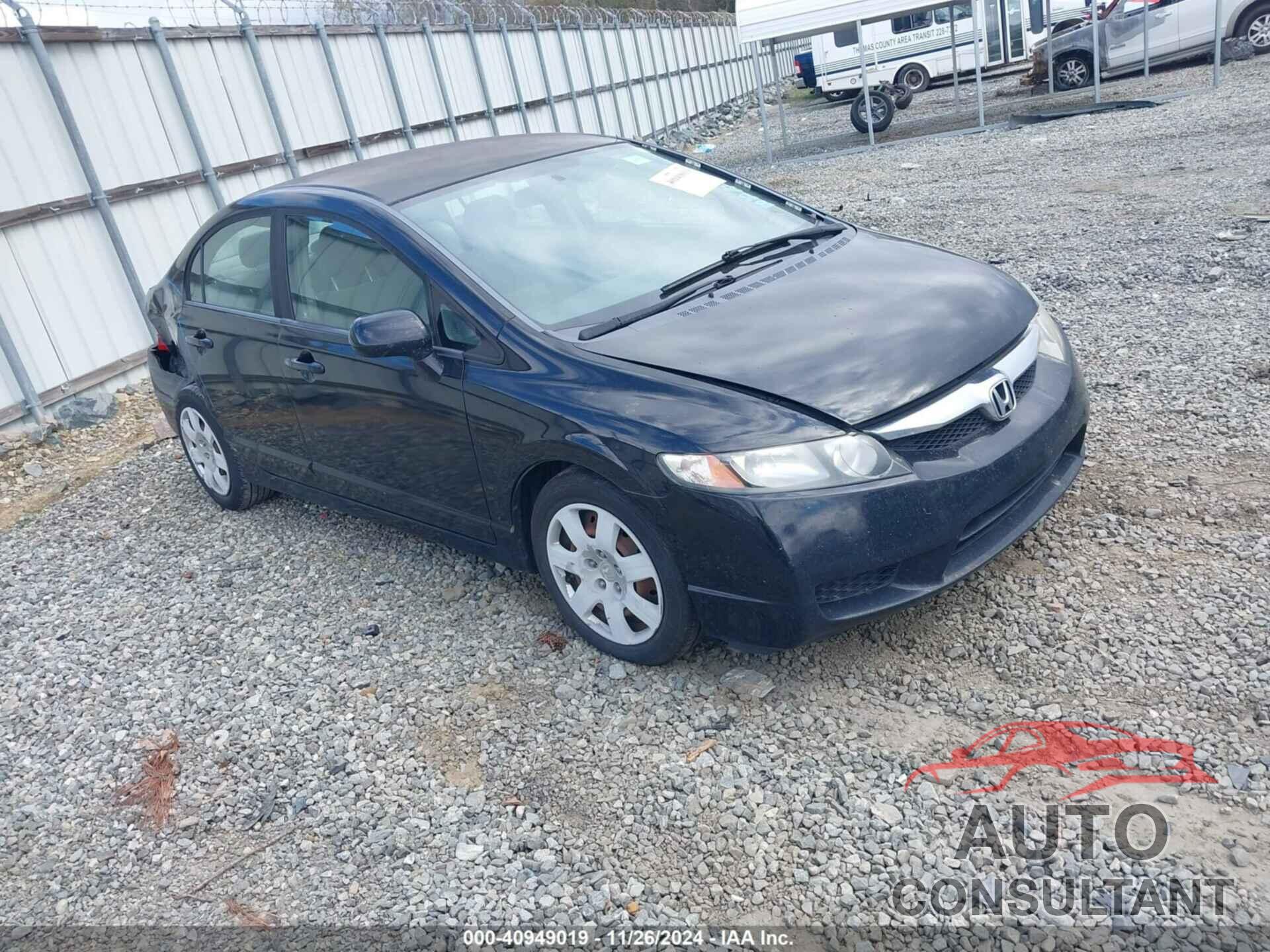HONDA CIVIC 2010 - 19XFA1E5XAE022985