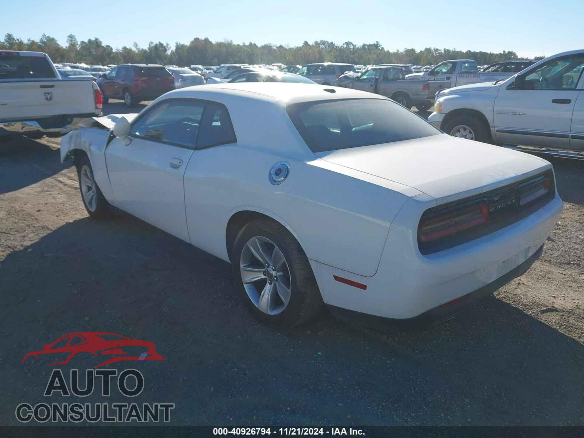 DODGE CHALLENGER 2016 - 2C3CDZAG4GH137096