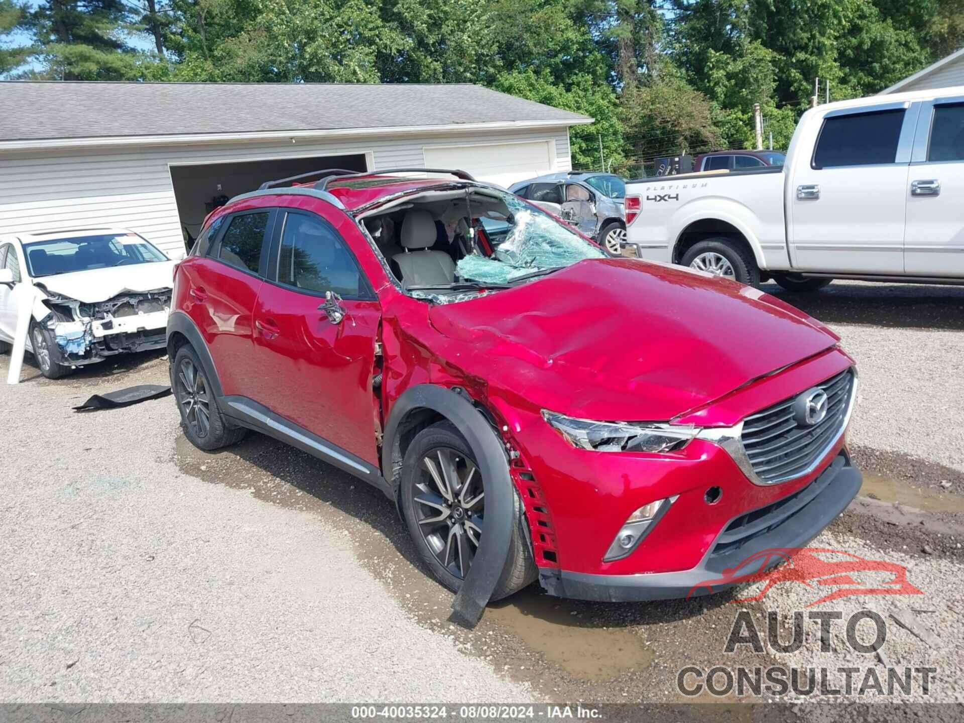 MAZDA CX-3 2017 - JM1DKFD77H0161818