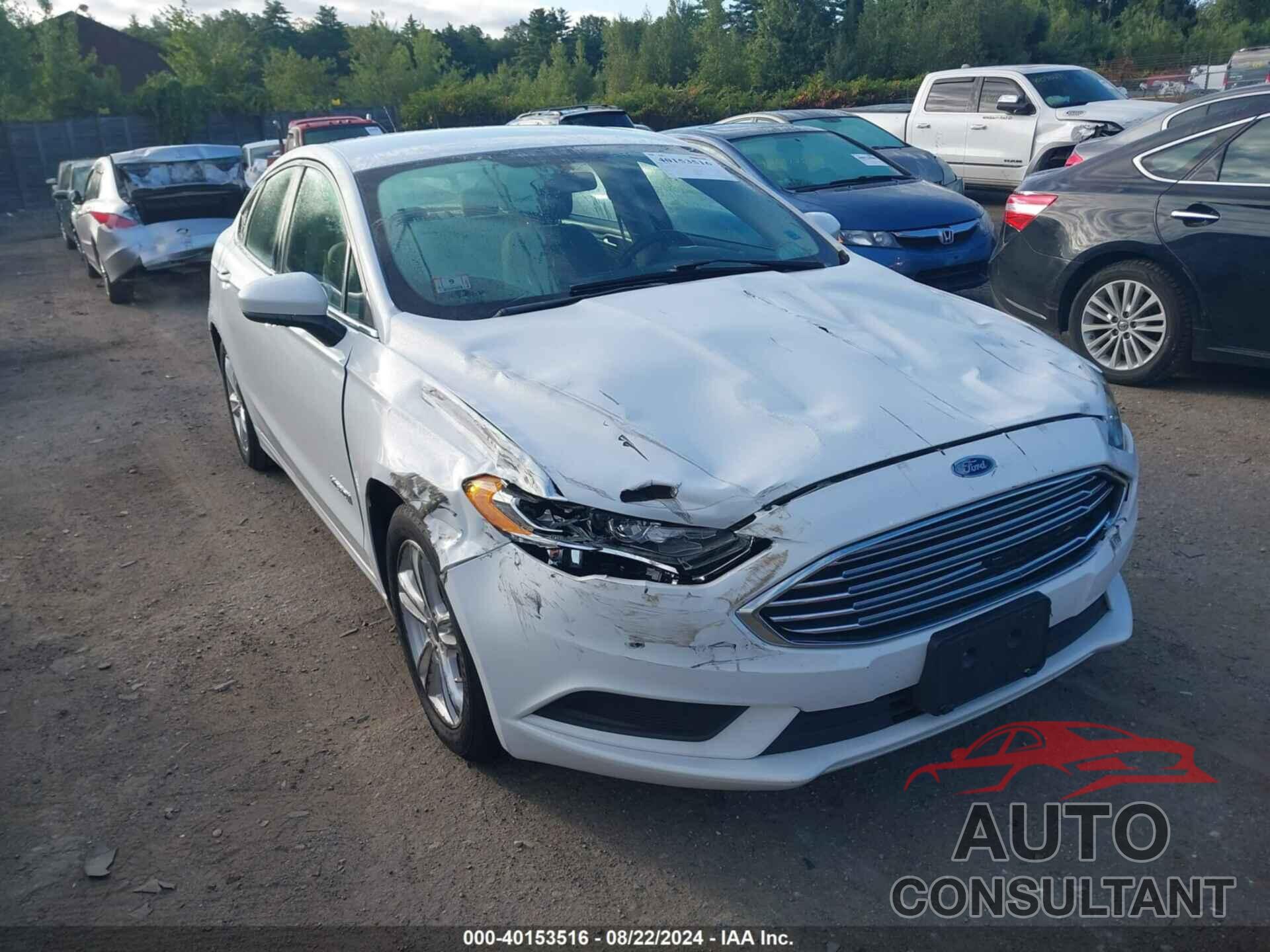 FORD FUSION HYBRID 2018 - 3FA6P0LU6JR250645