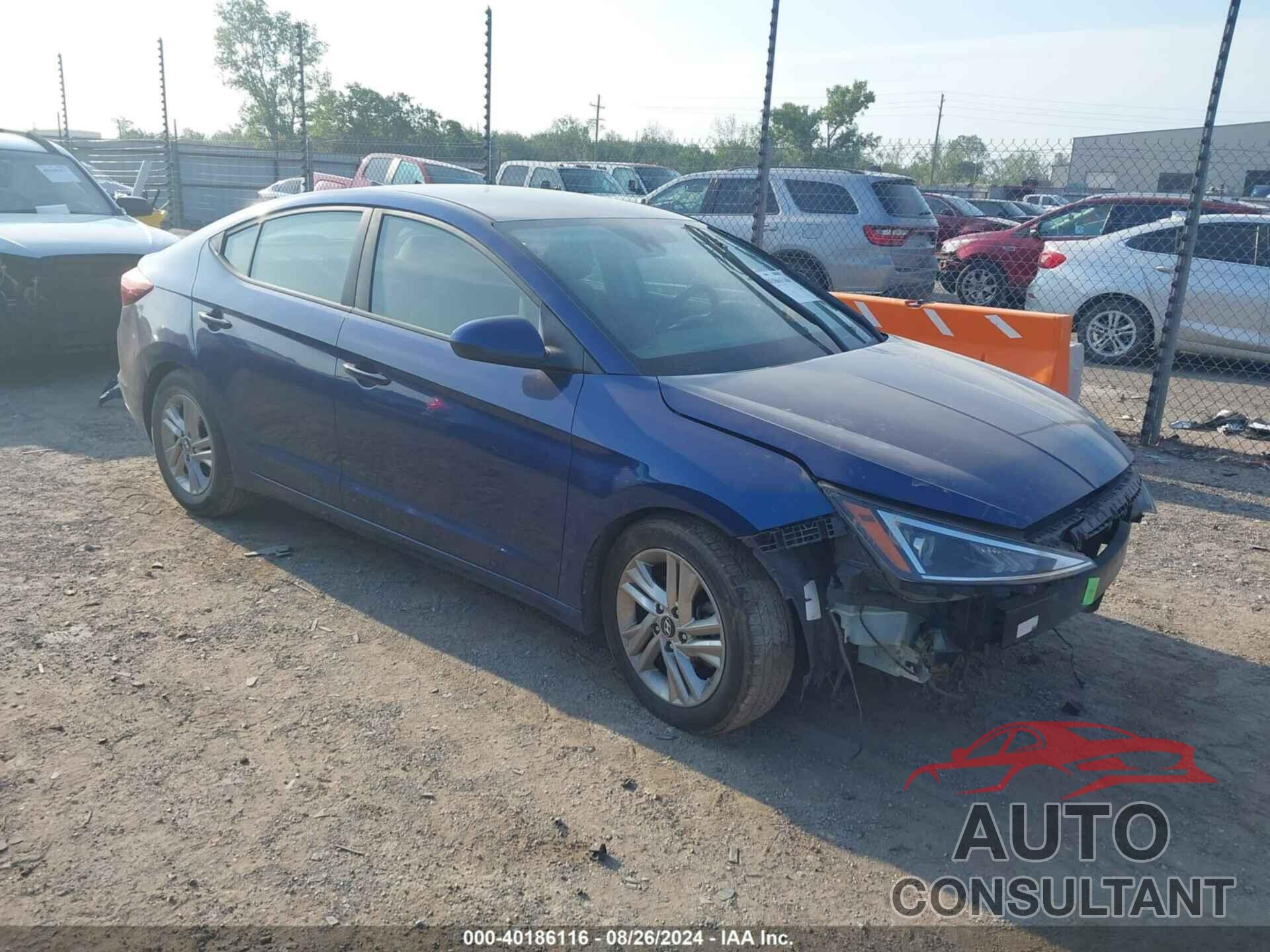 HYUNDAI ELANTRA 2019 - 5NPD84LF7KH471618