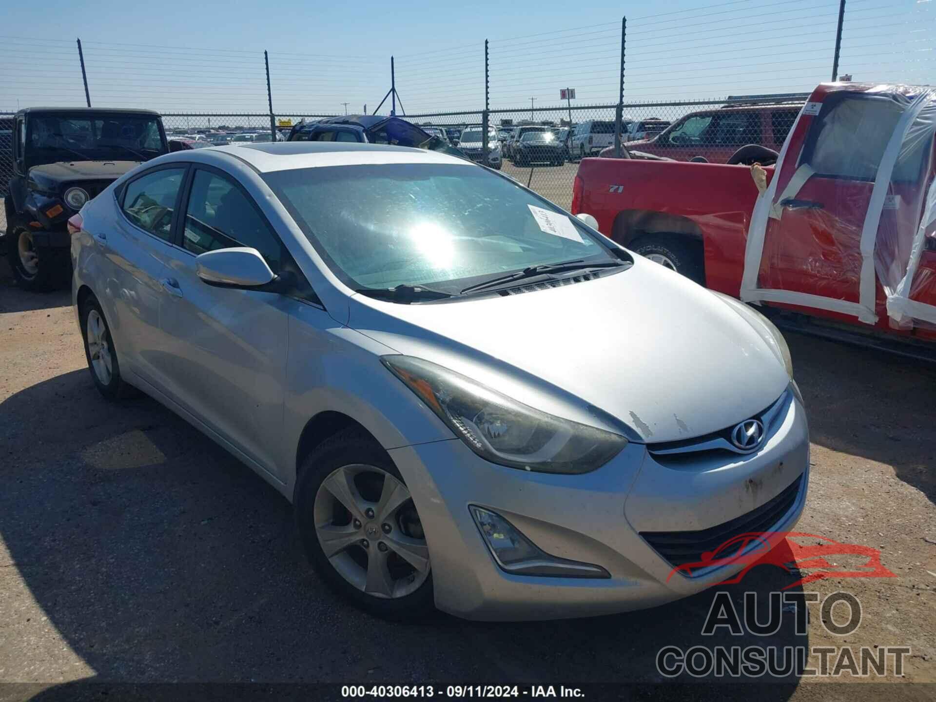 HYUNDAI ELANTRA 2016 - 5NPDH4AE0GH738079