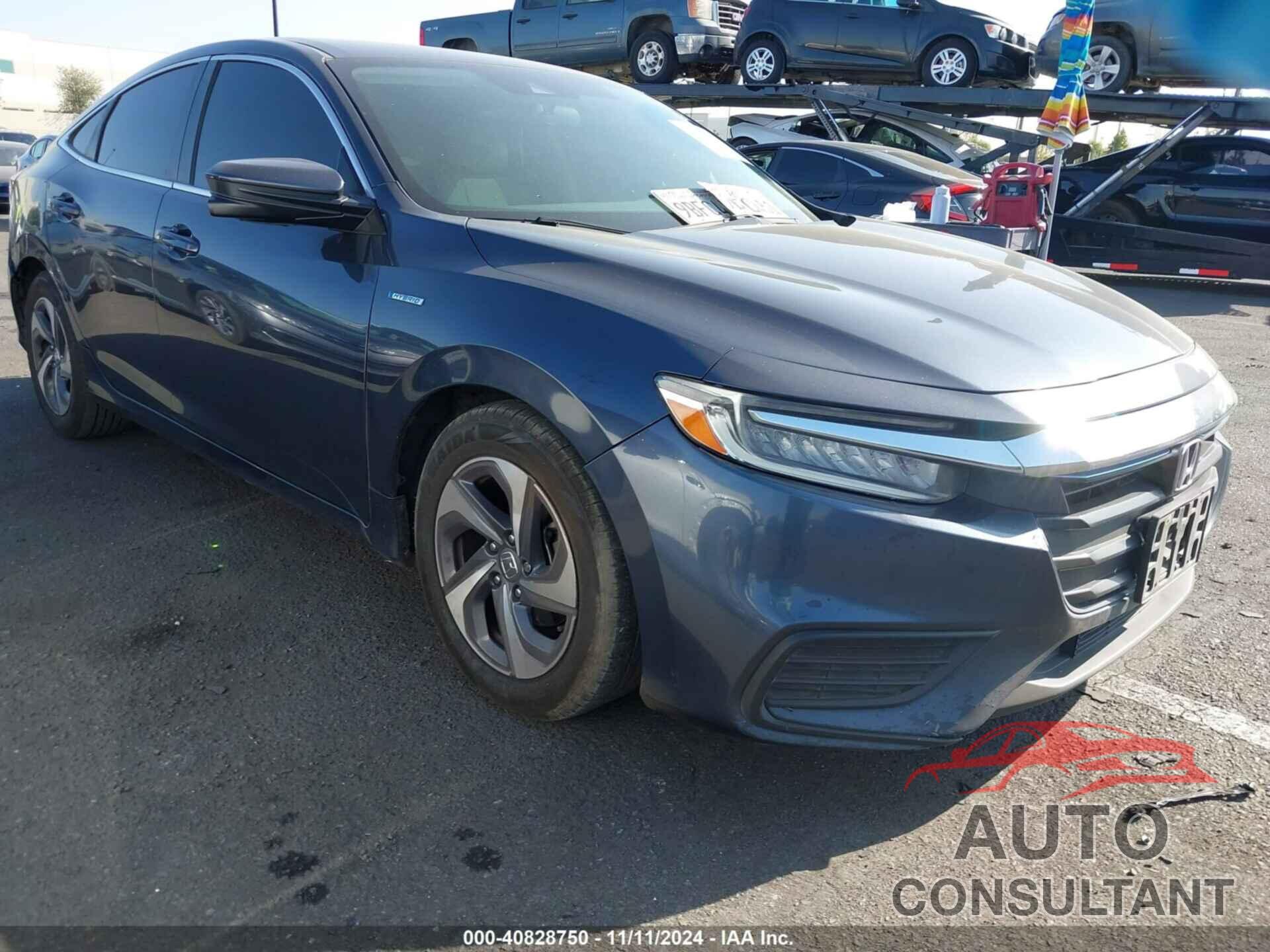 HONDA INSIGHT 2019 - 19XZE4F54KE015081
