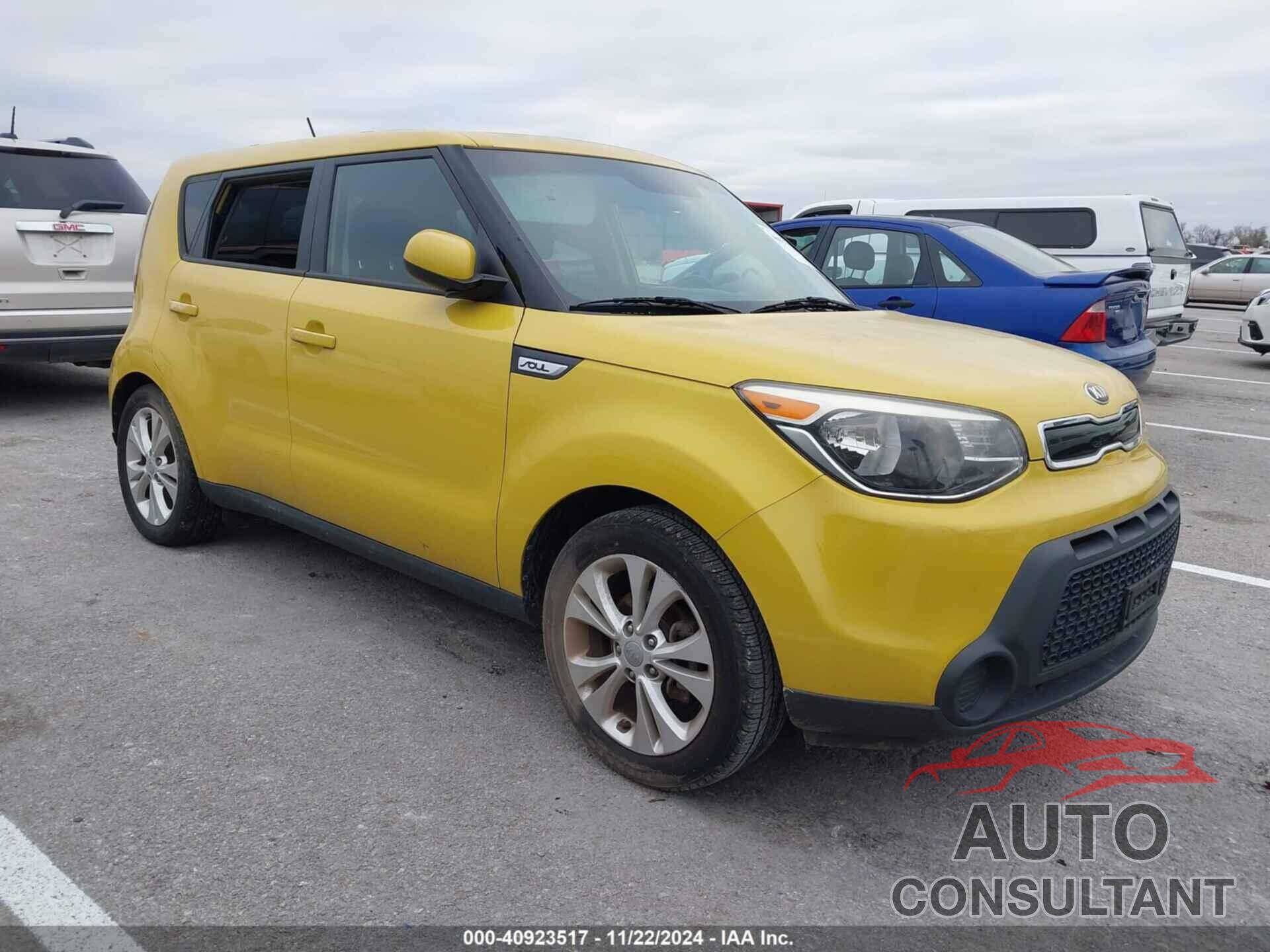 KIA SOUL 2015 - KNDJP3A59F7210849