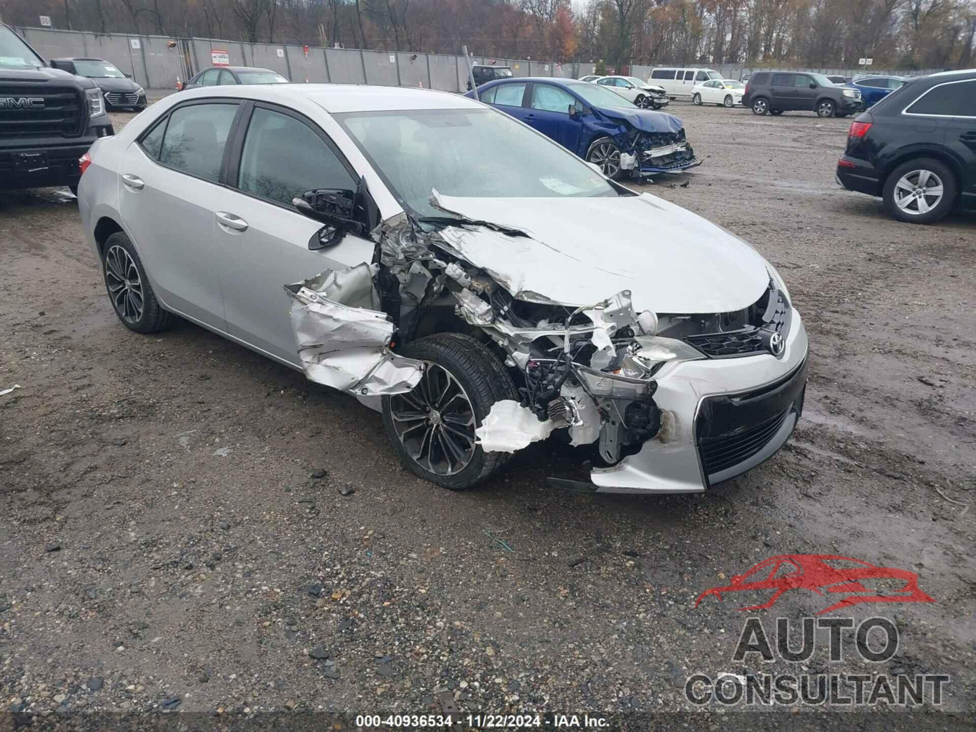 TOYOTA COROLLA 2015 - 2T1BURHE8FC452939