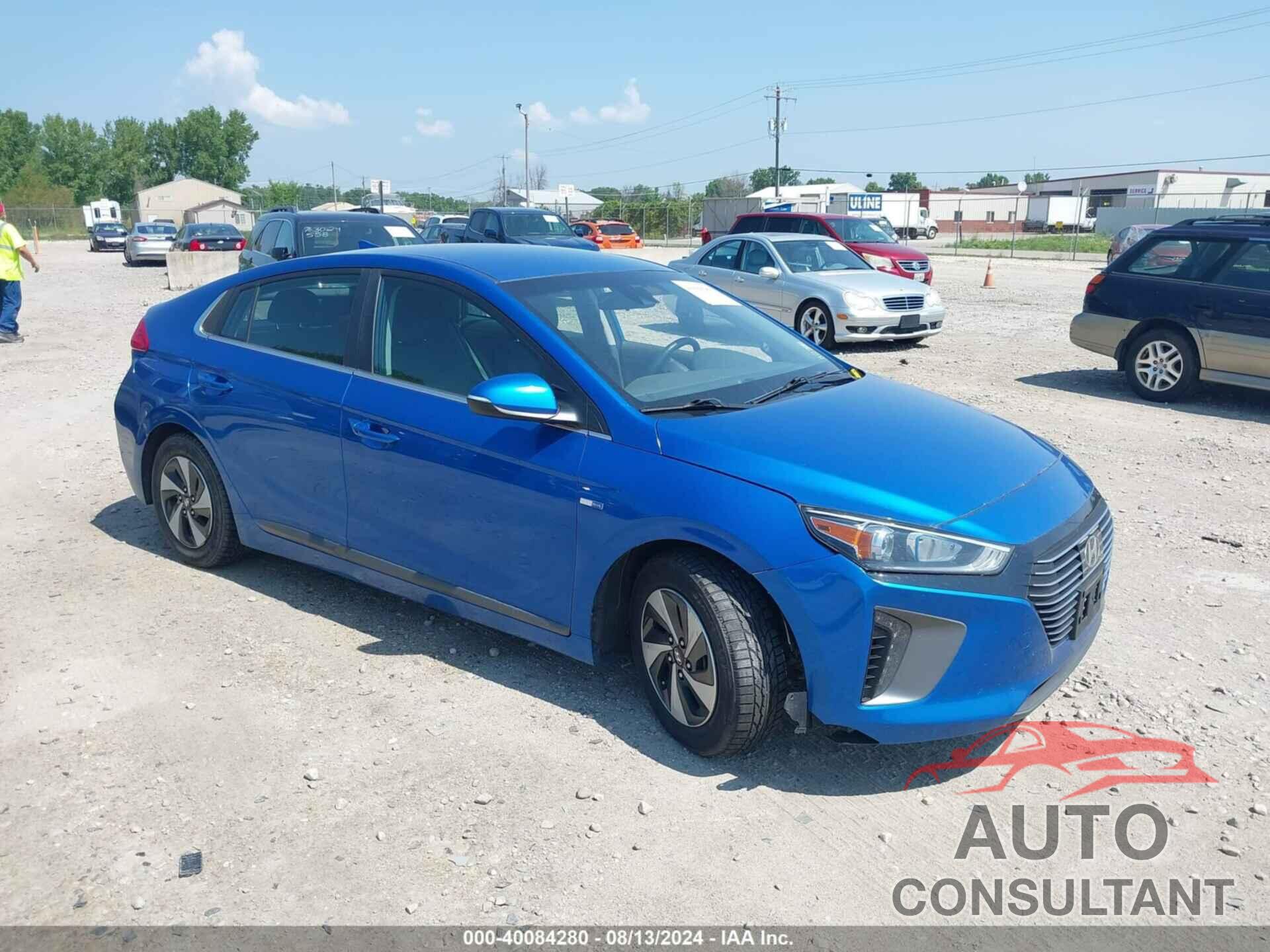 HYUNDAI IONIQ HYBRID 2017 - KMHC75LC9HU047846