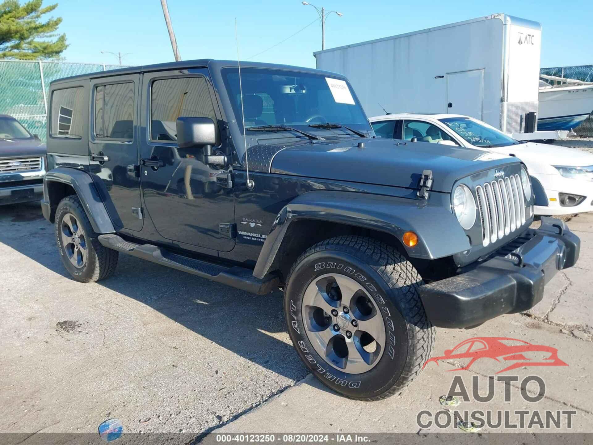 JEEP WRANGLER UNLIMITED 2017 - 1C4BJWEG5HL534068