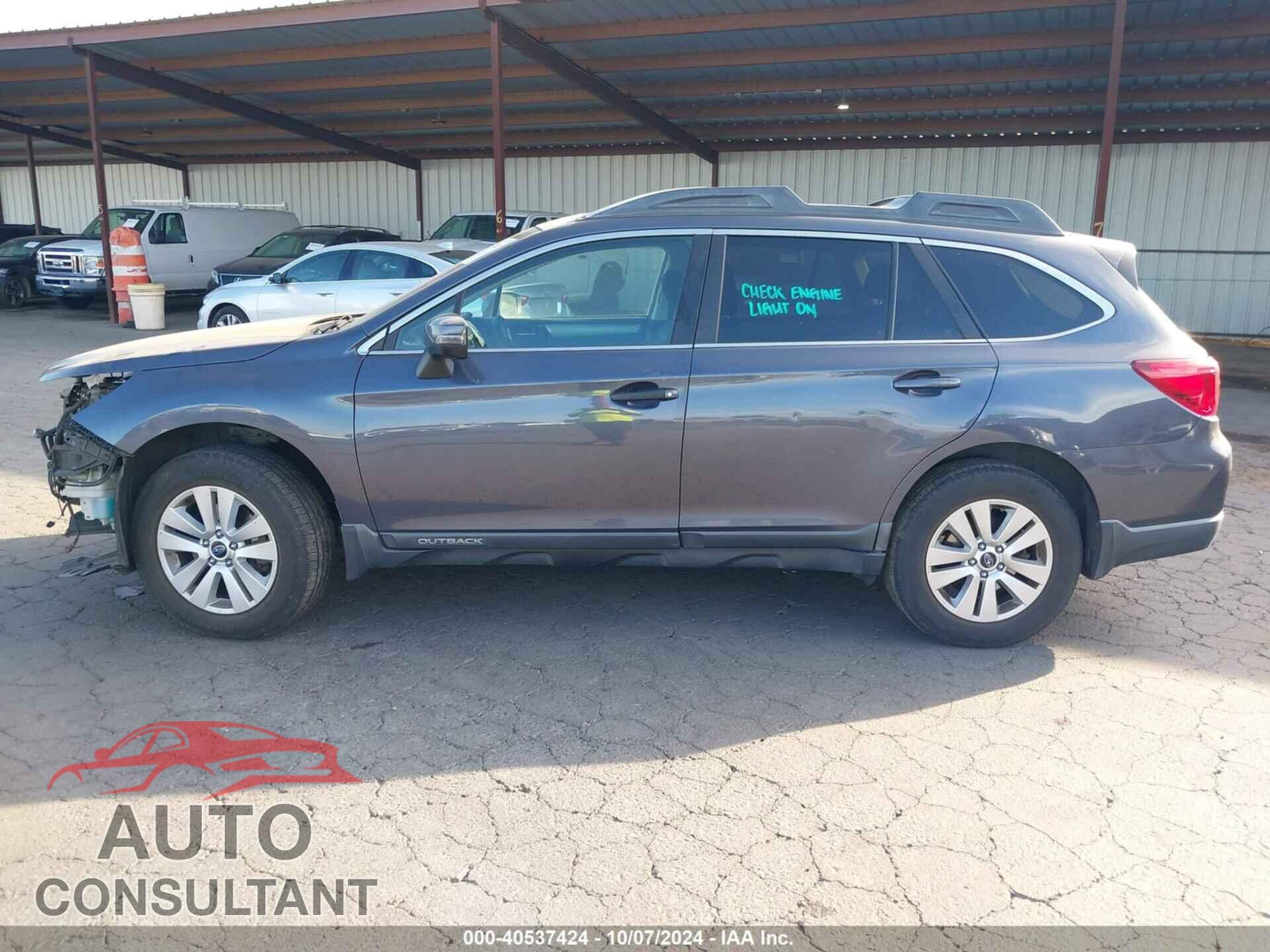 SUBARU OUTBACK 2016 - 4S4BSAHC9G3207675