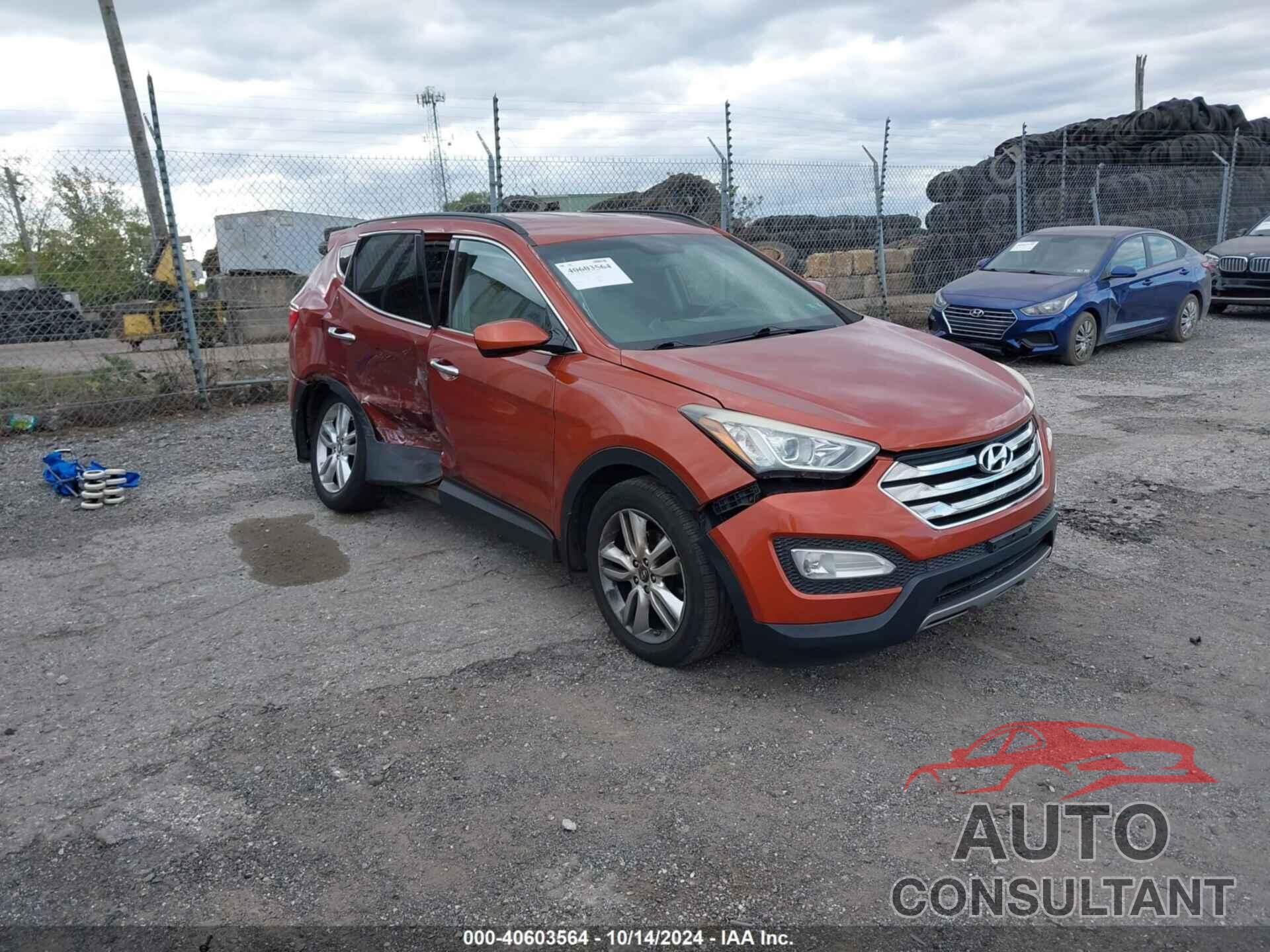 HYUNDAI SANTA FE 2013 - 5XYZU3LA7DG099367