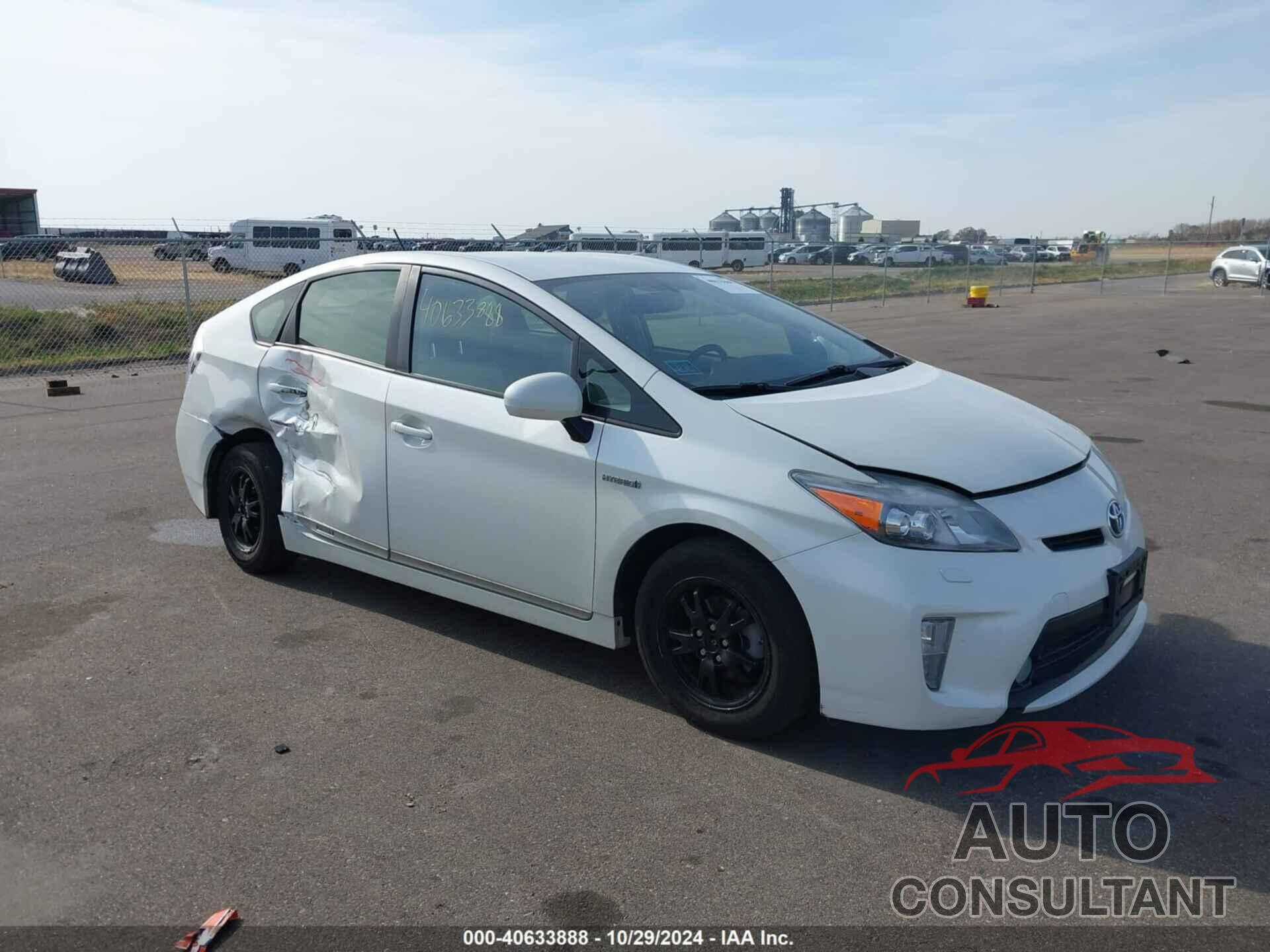 TOYOTA PRIUS 2013 - JTDKN3DU3D5542307