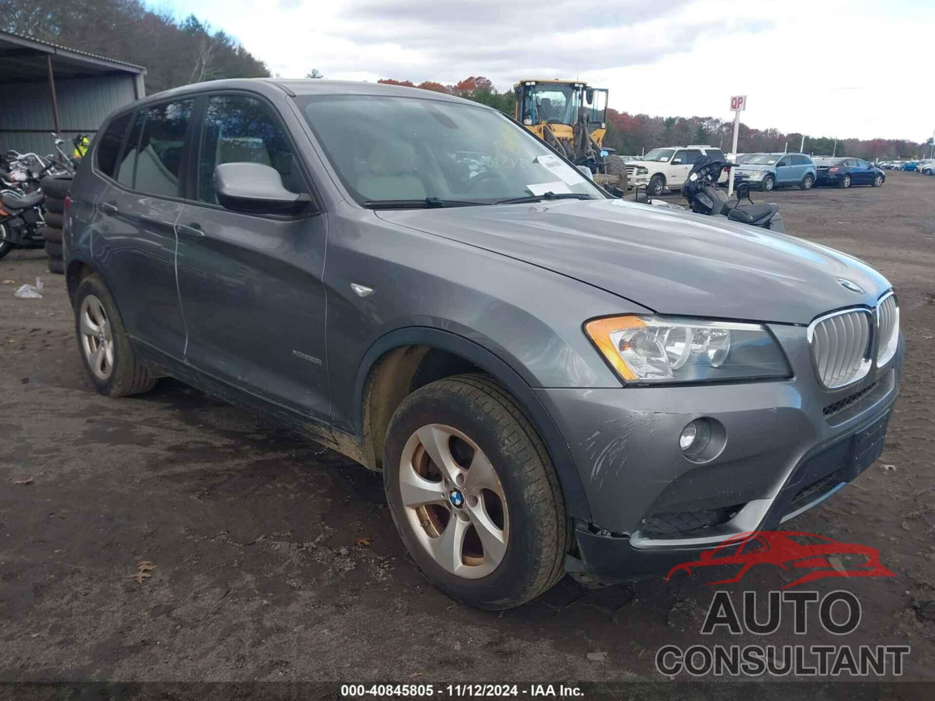 BMW X3 2012 - 5UXWX5C51CL725618