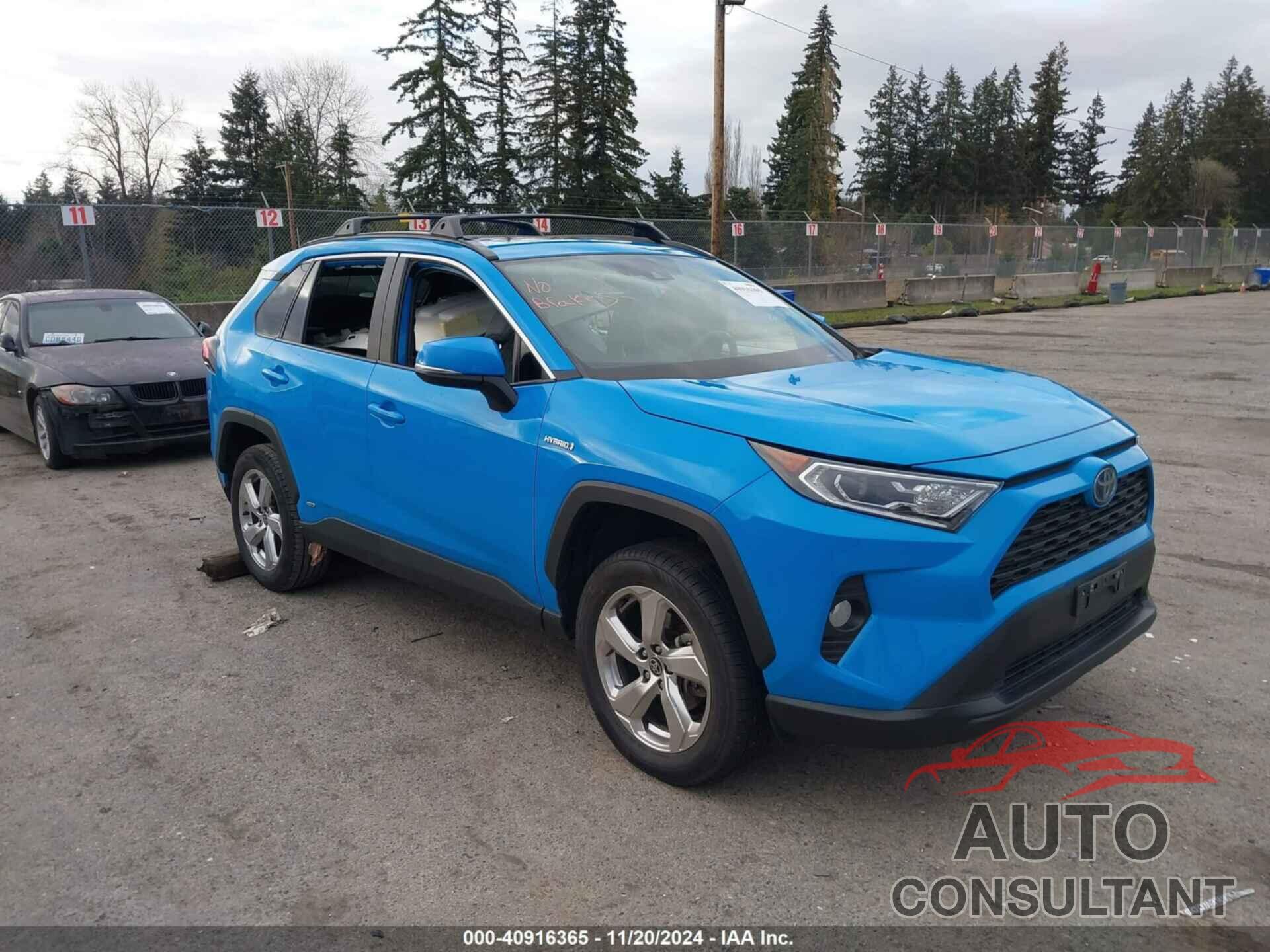 TOYOTA RAV4 HYBRID 2021 - 2T3B6RFV6MW020608