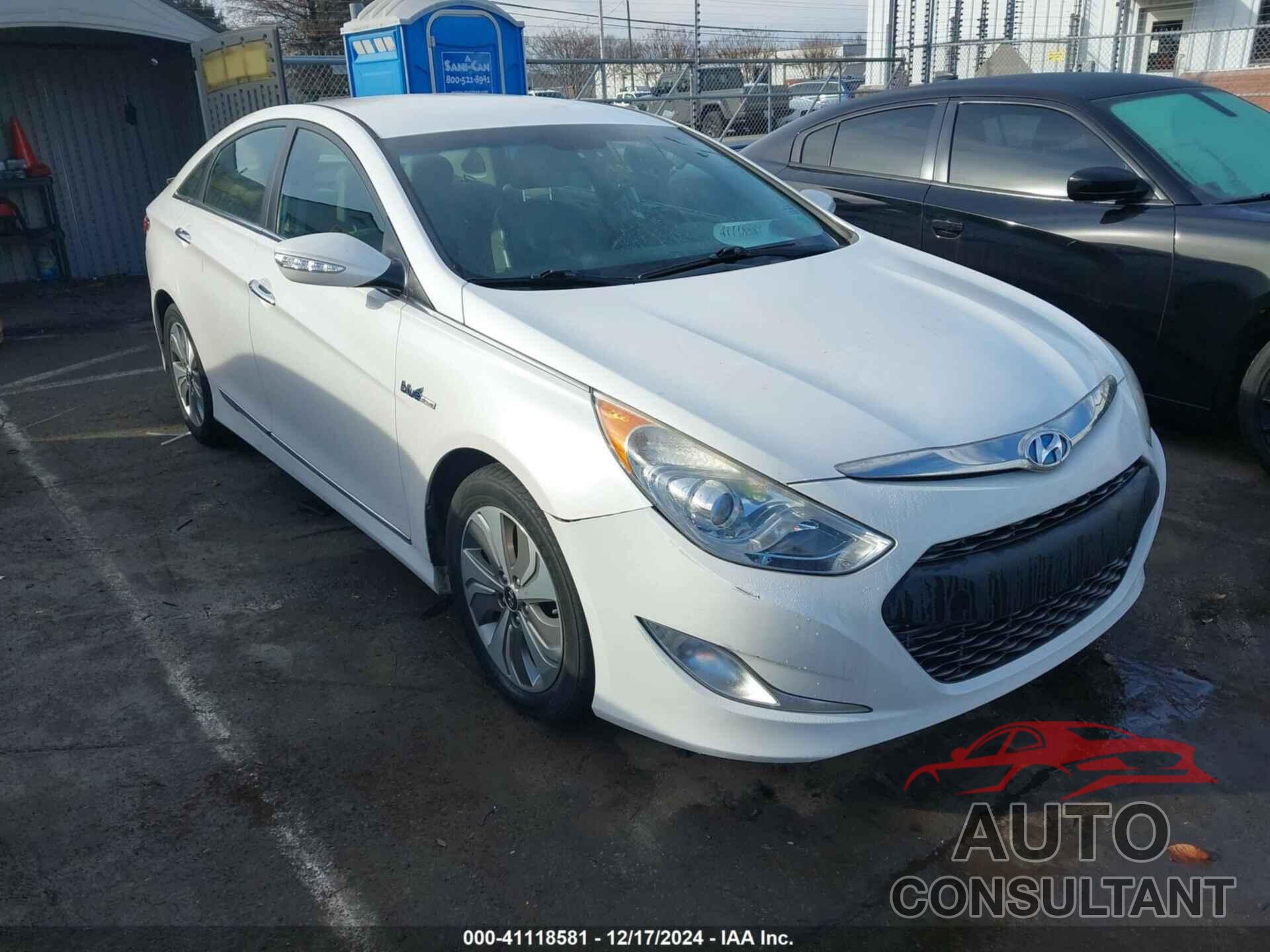 HYUNDAI SONATA HYBRID 2013 - KMHEC4A46DA074847