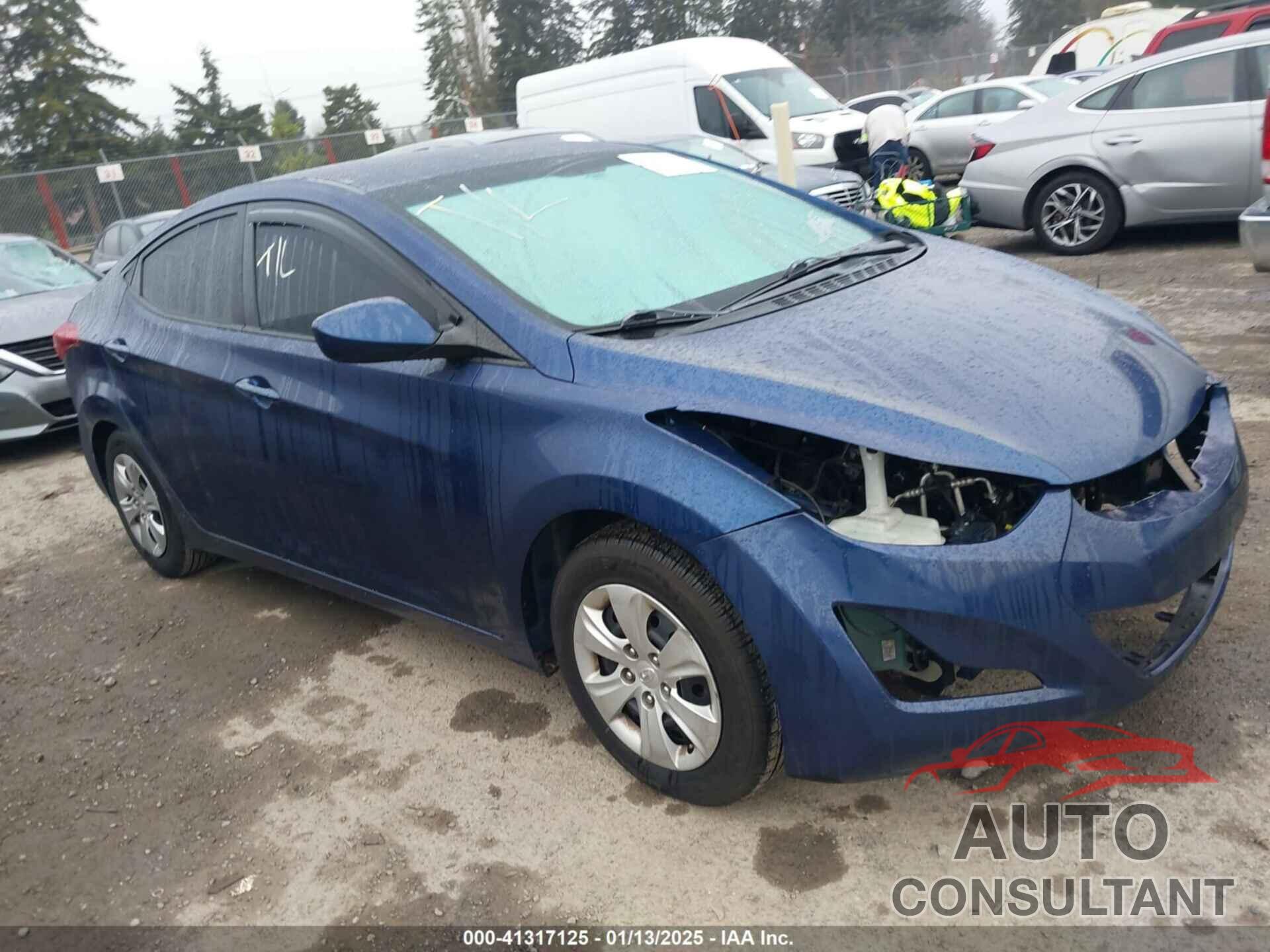 HYUNDAI ELANTRA 2016 - 5NPDH4AE4GH703545