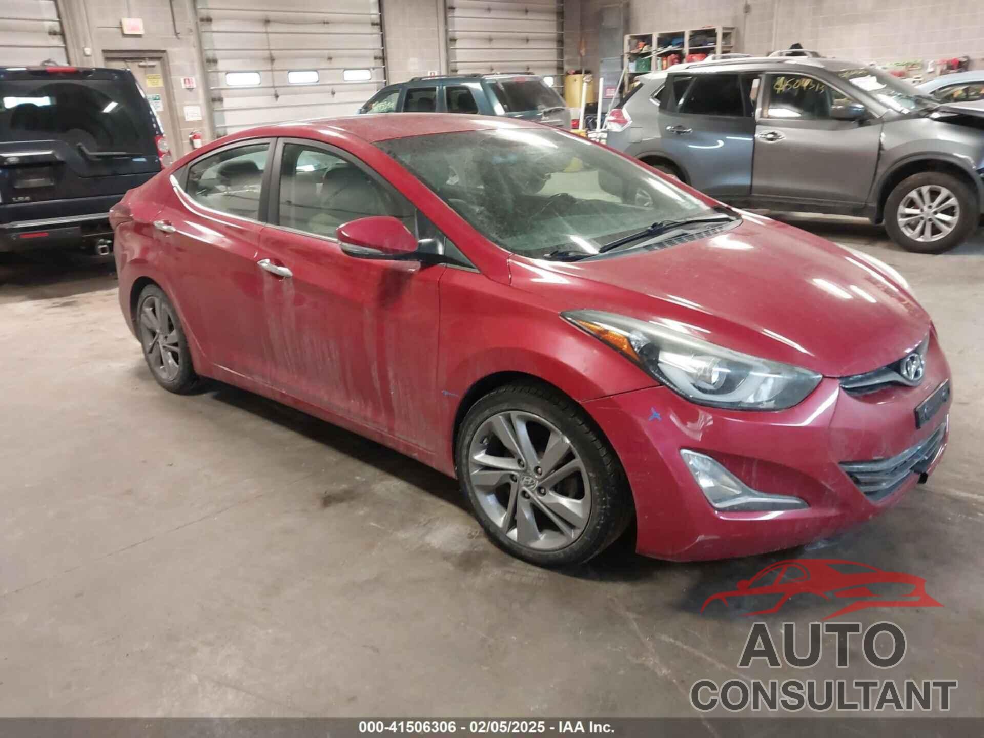 HYUNDAI ELANTRA 2015 - KMHDH4AE4FU254271