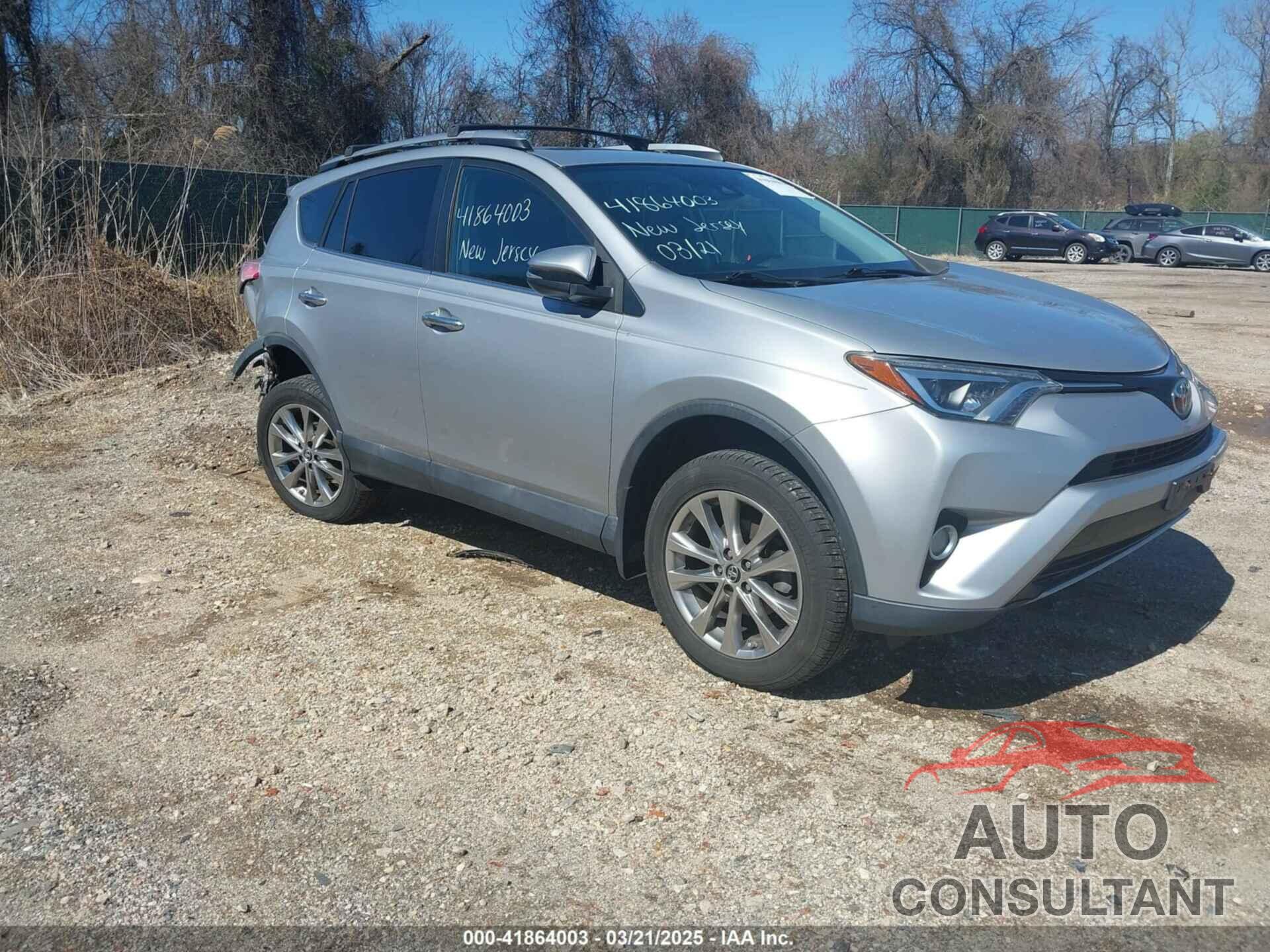 TOYOTA RAV4 2017 - 2T3DFREV8HW681735