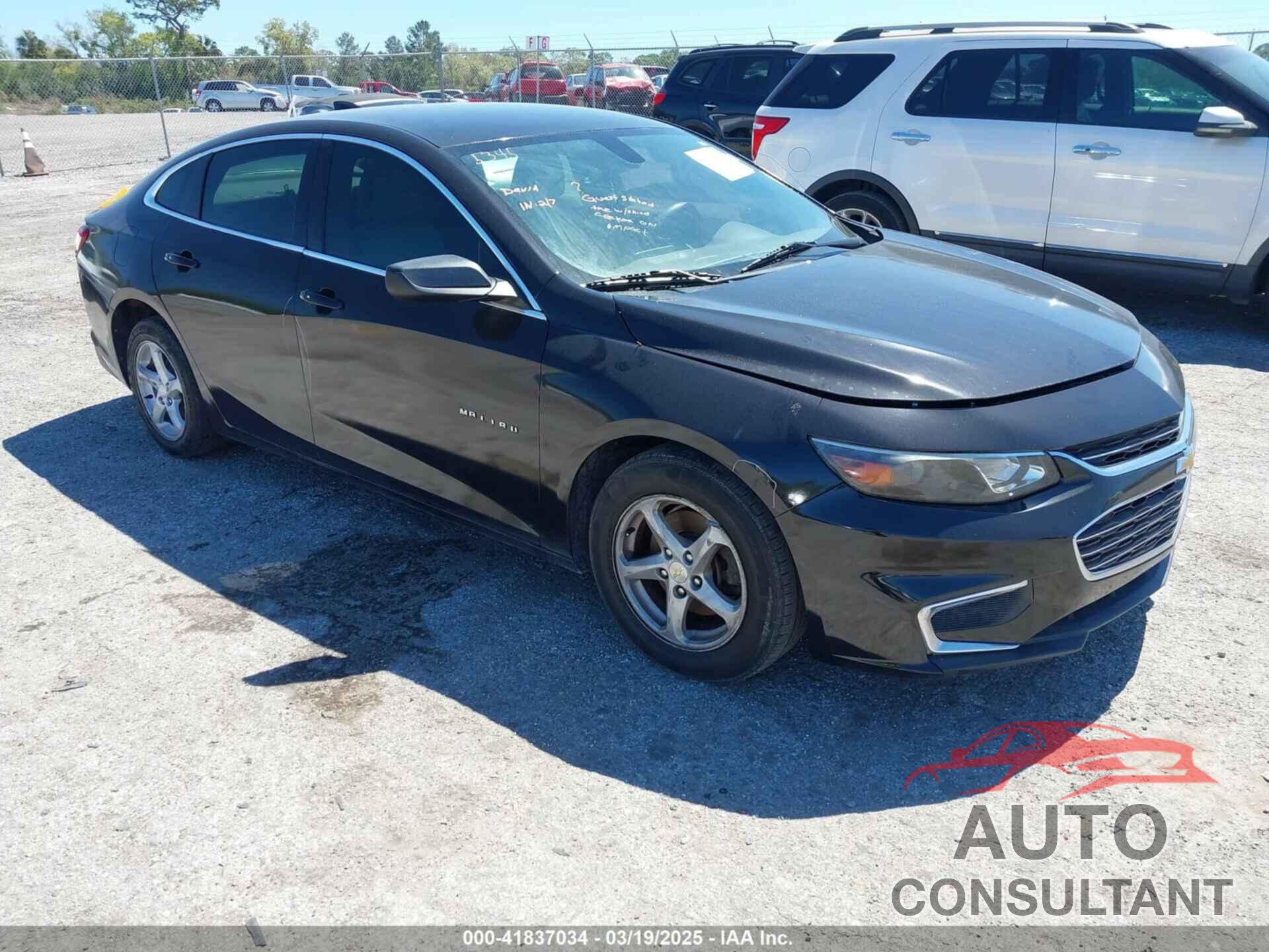 CHEVROLET MALIBU 2016 - 1G1ZB5ST8GF359554