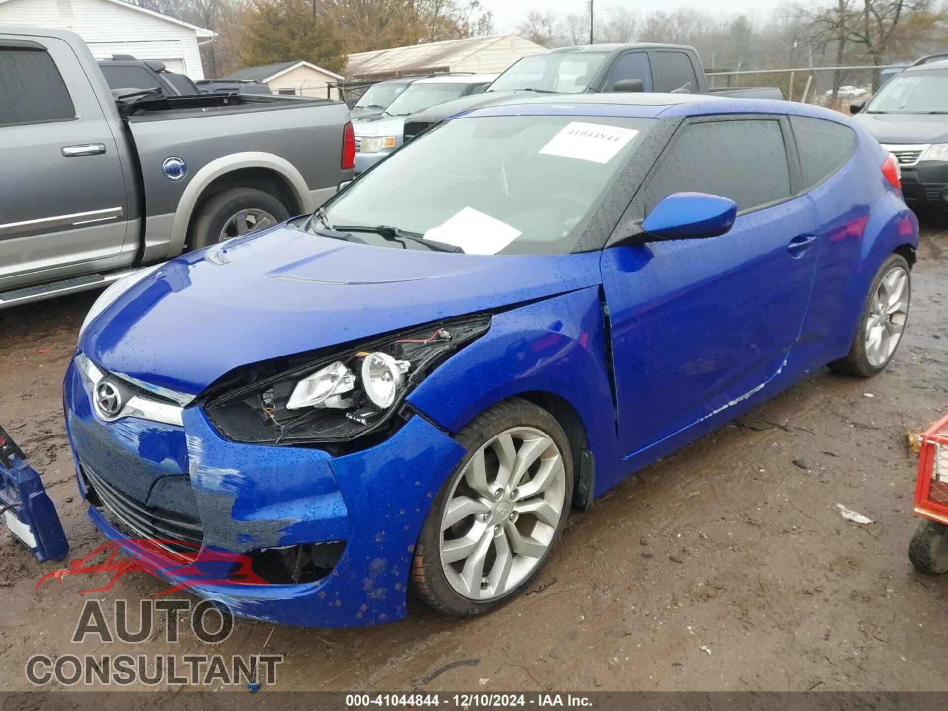 HYUNDAI VELOSTER 2012 - KMHTC6AD1CU027063