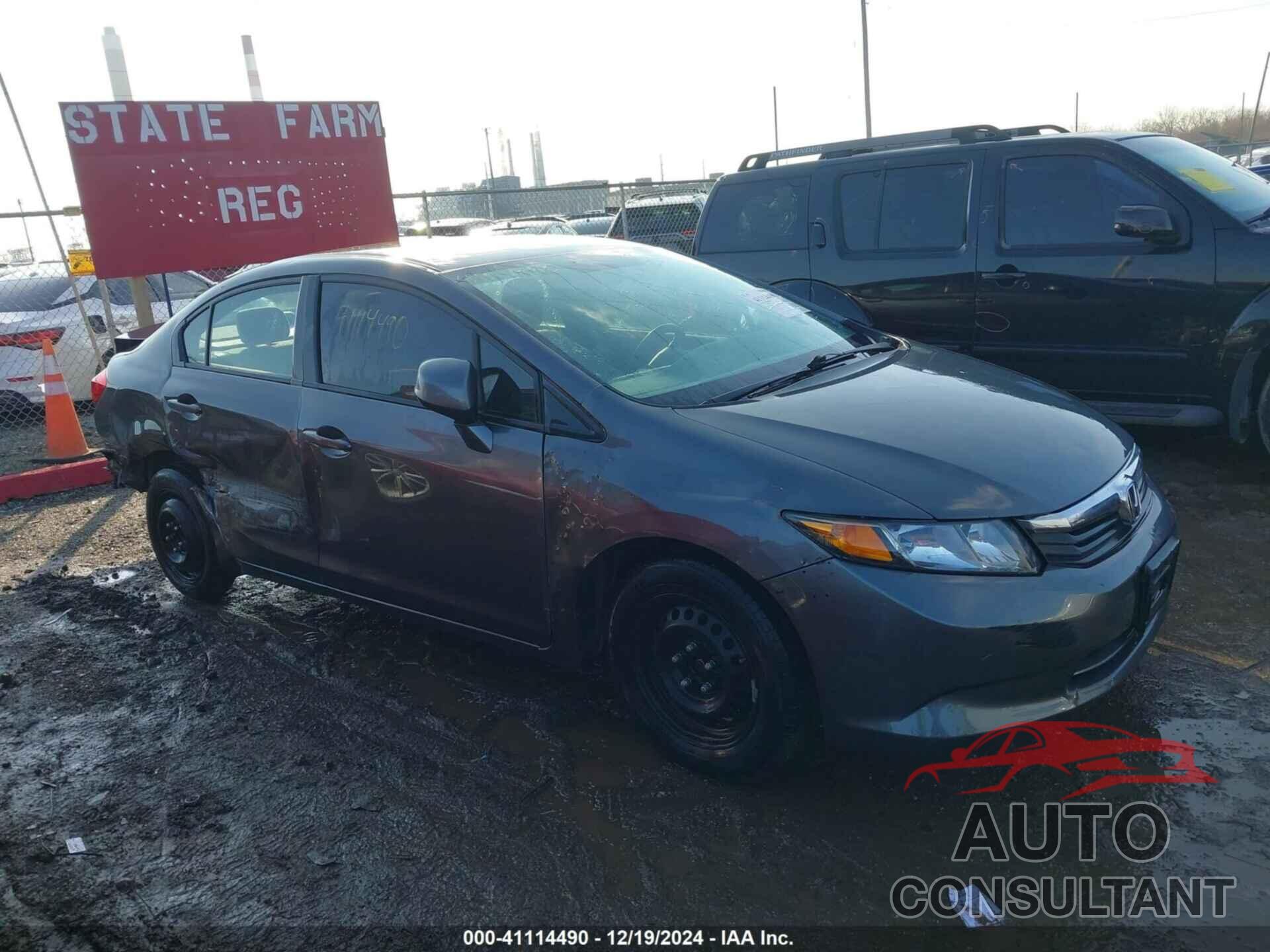 HONDA CIVIC 2012 - 2HGFB2F52CH332395