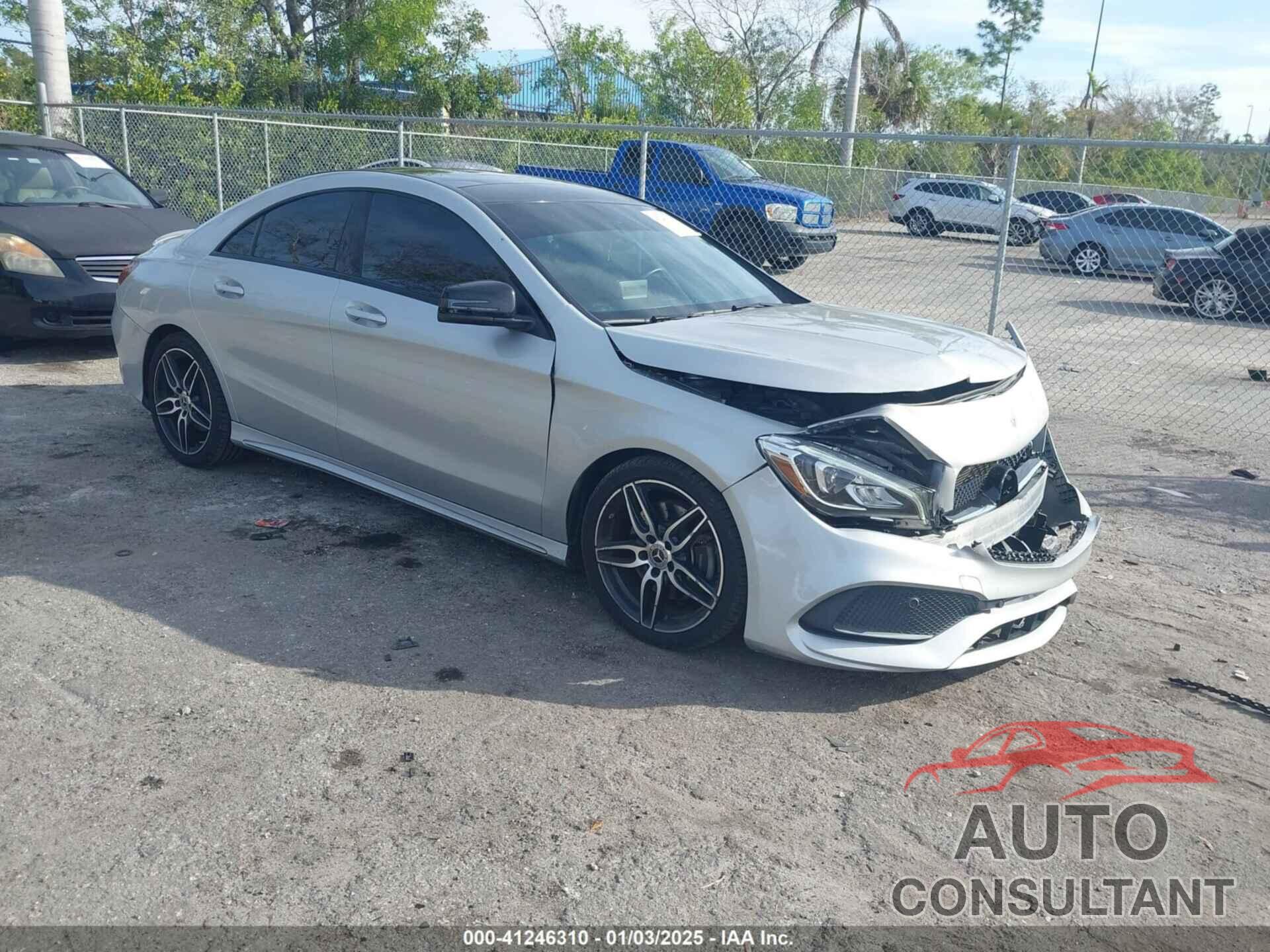 MERCEDES-BENZ CLA 250 2018 - WDDSJ4EB5JN611420
