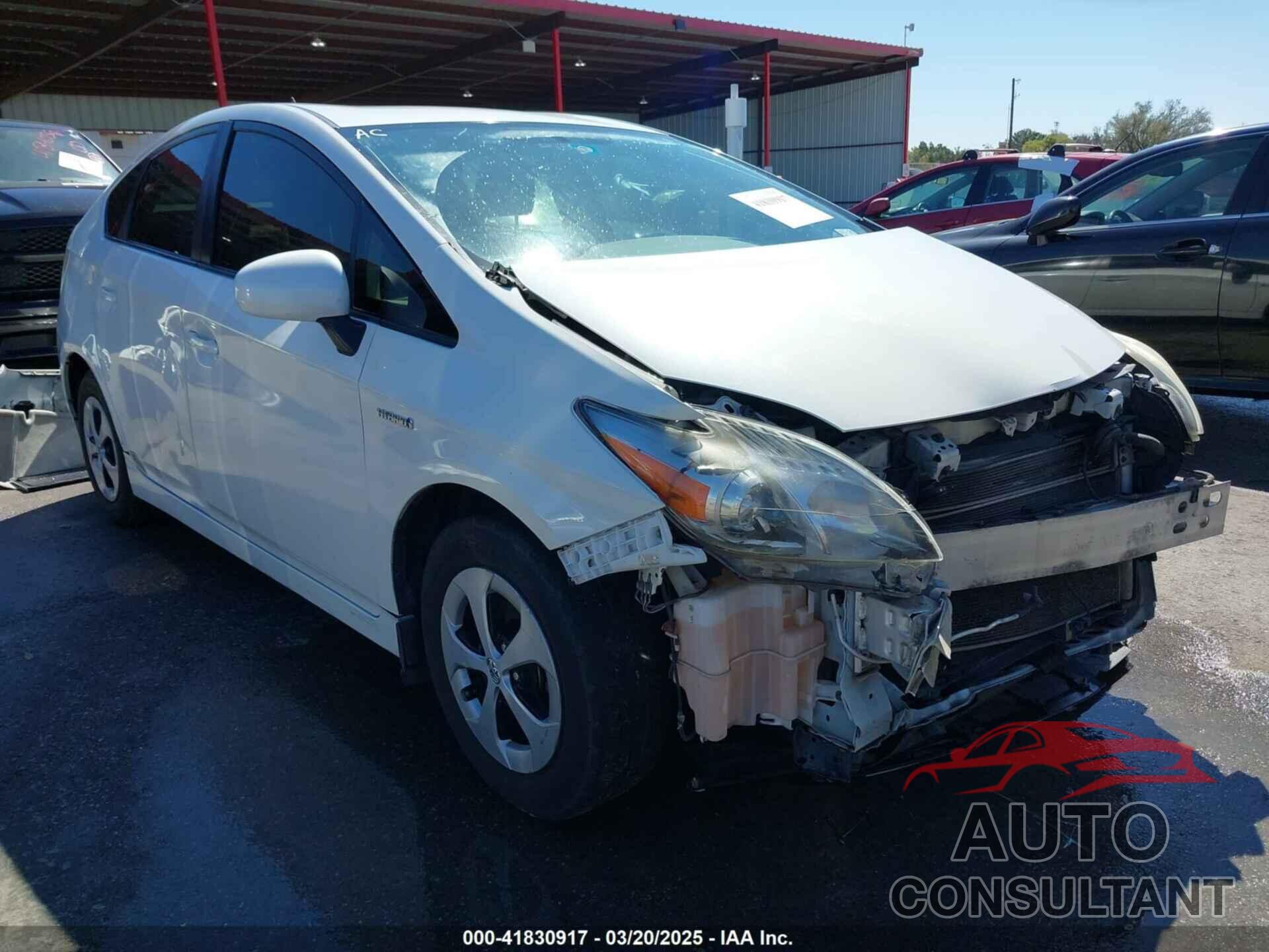 TOYOTA PRIUS 2013 - JTDKN3DU4D5609688