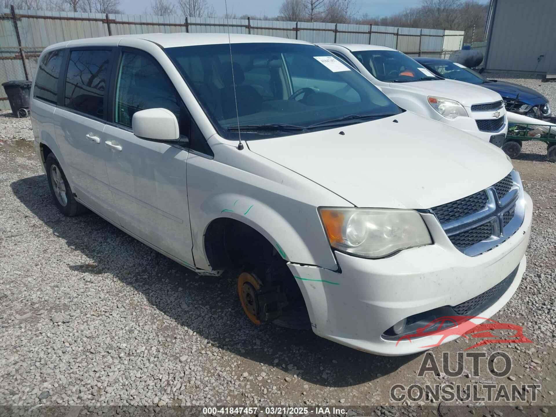 DODGE GRAND CARAVAN 2012 - 2C4RDGDG2CR108965