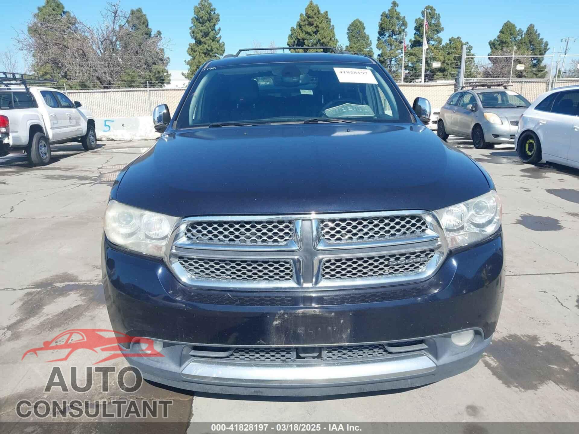 DODGE DURANGO 2011 - 1D4SD5GT2BC674231
