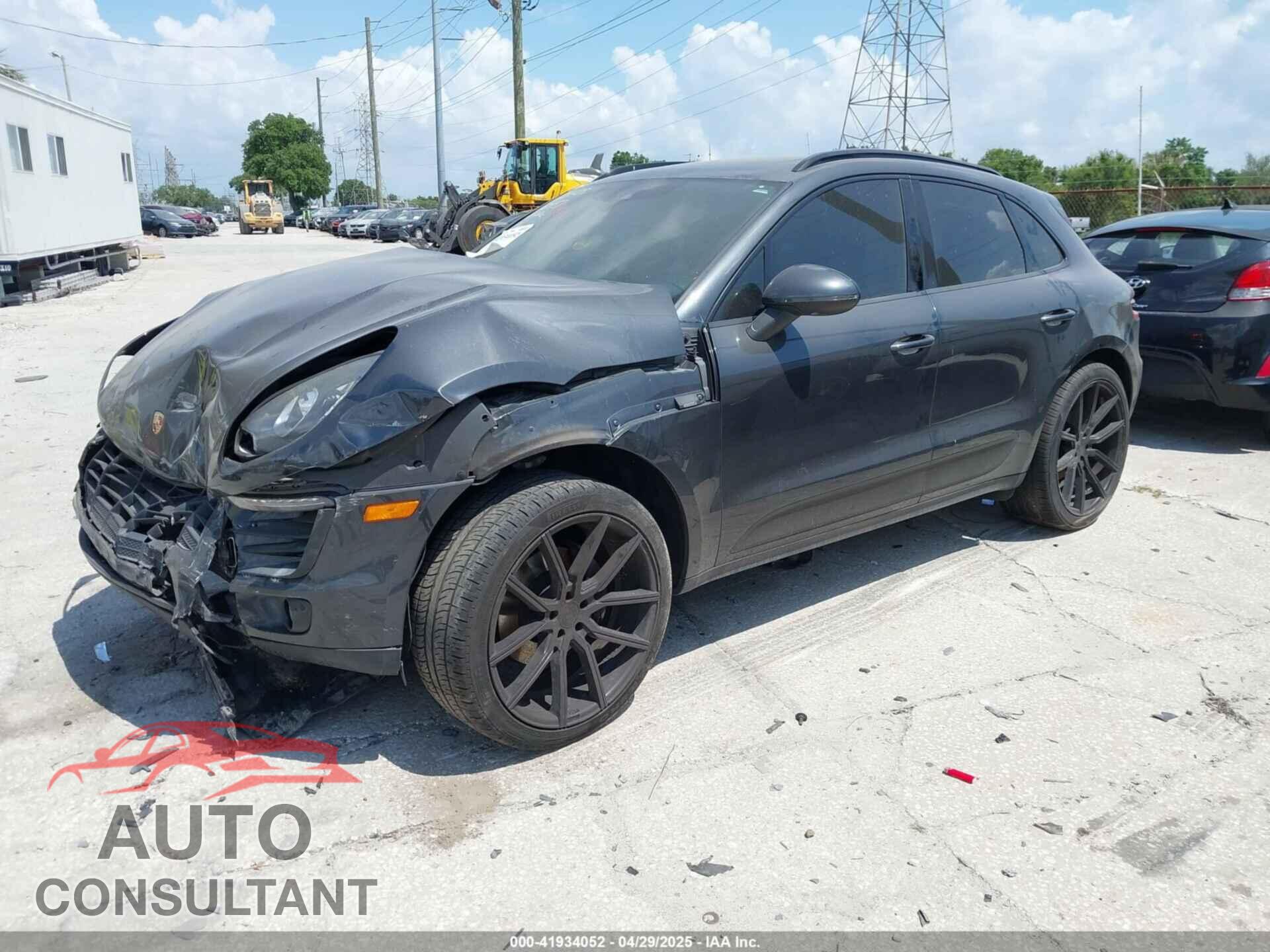 PORSCHE MACAN 2018 - WP1AA2A51JLB09928