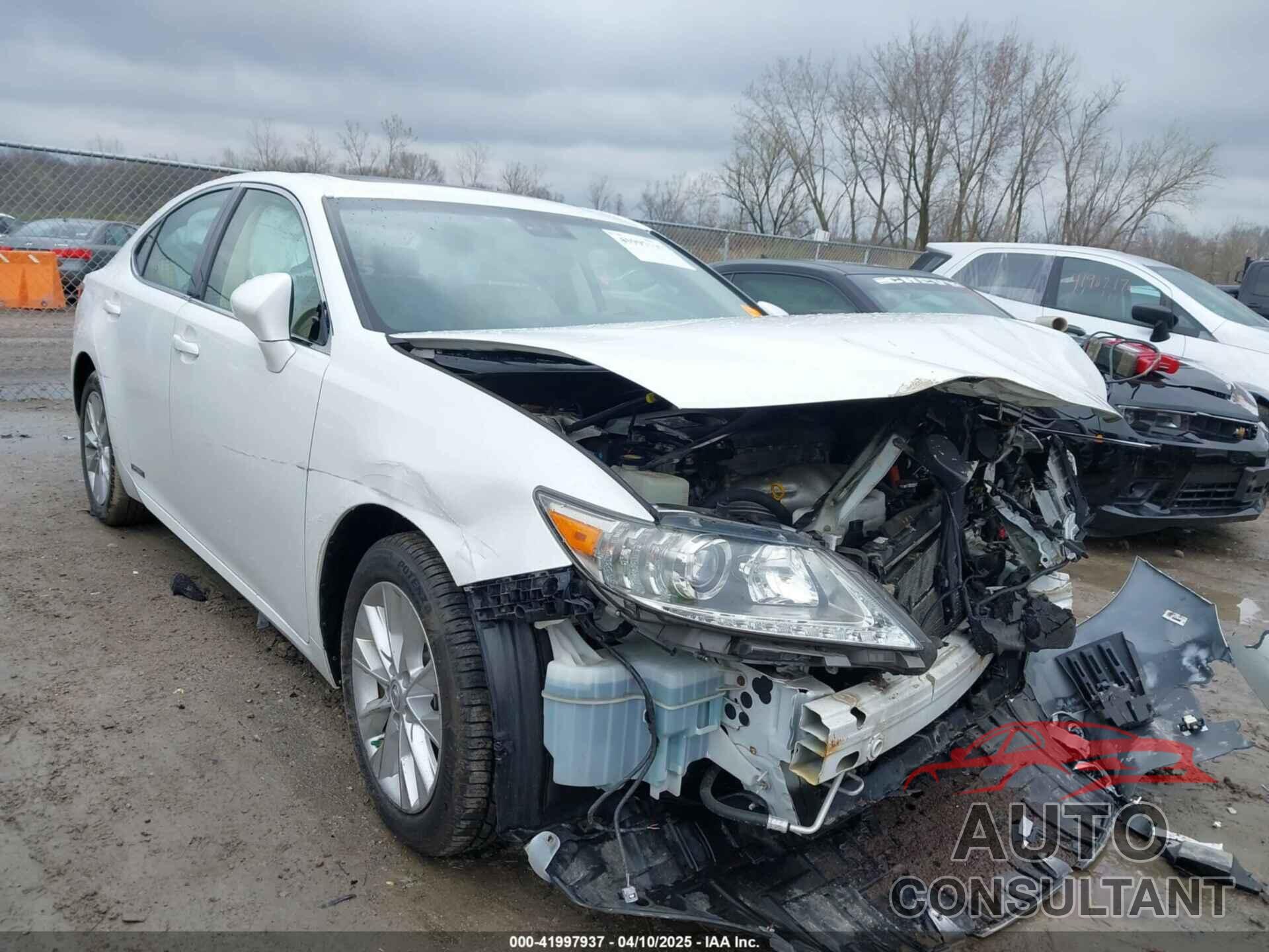 LEXUS ES 300H 2013 - JTHBW1GG6D2034629