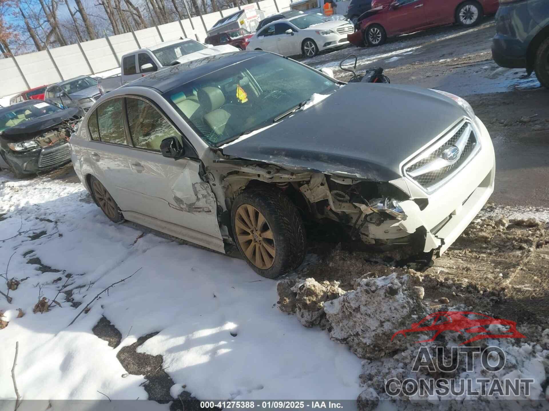 SUBARU LEGACY 2012 - 4S3BMCL60C3009458