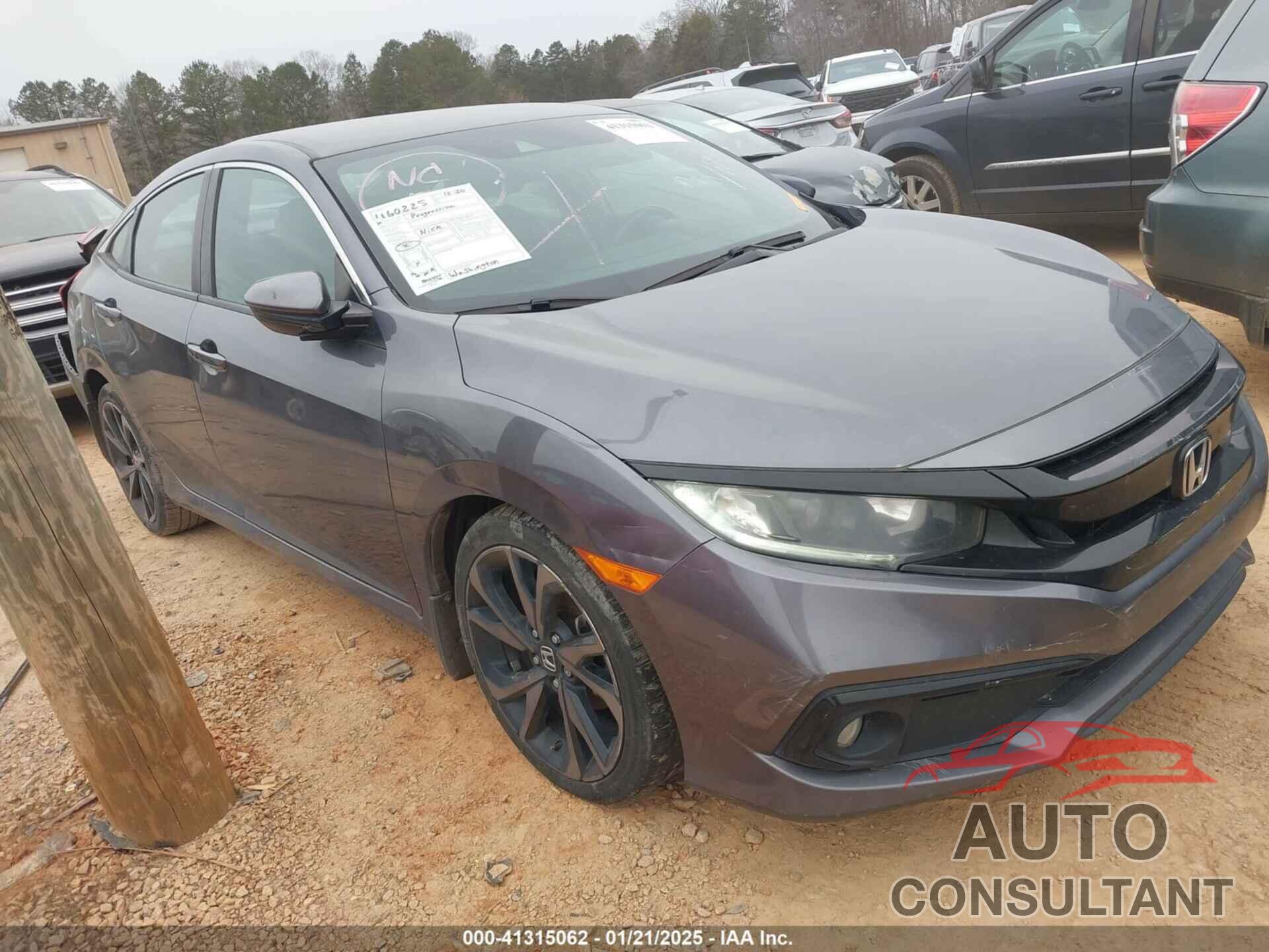 HONDA CIVIC 2020 - 2HGFC2F84LH540544
