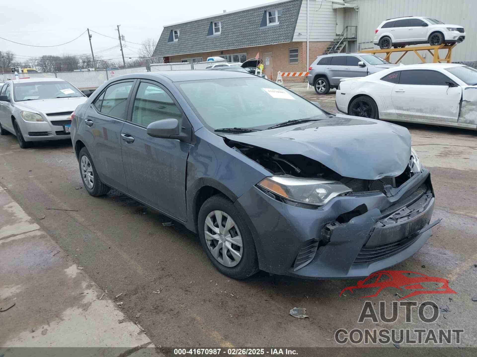 TOYOTA COROLLA 2016 - 2T1BPRHE9GC521808