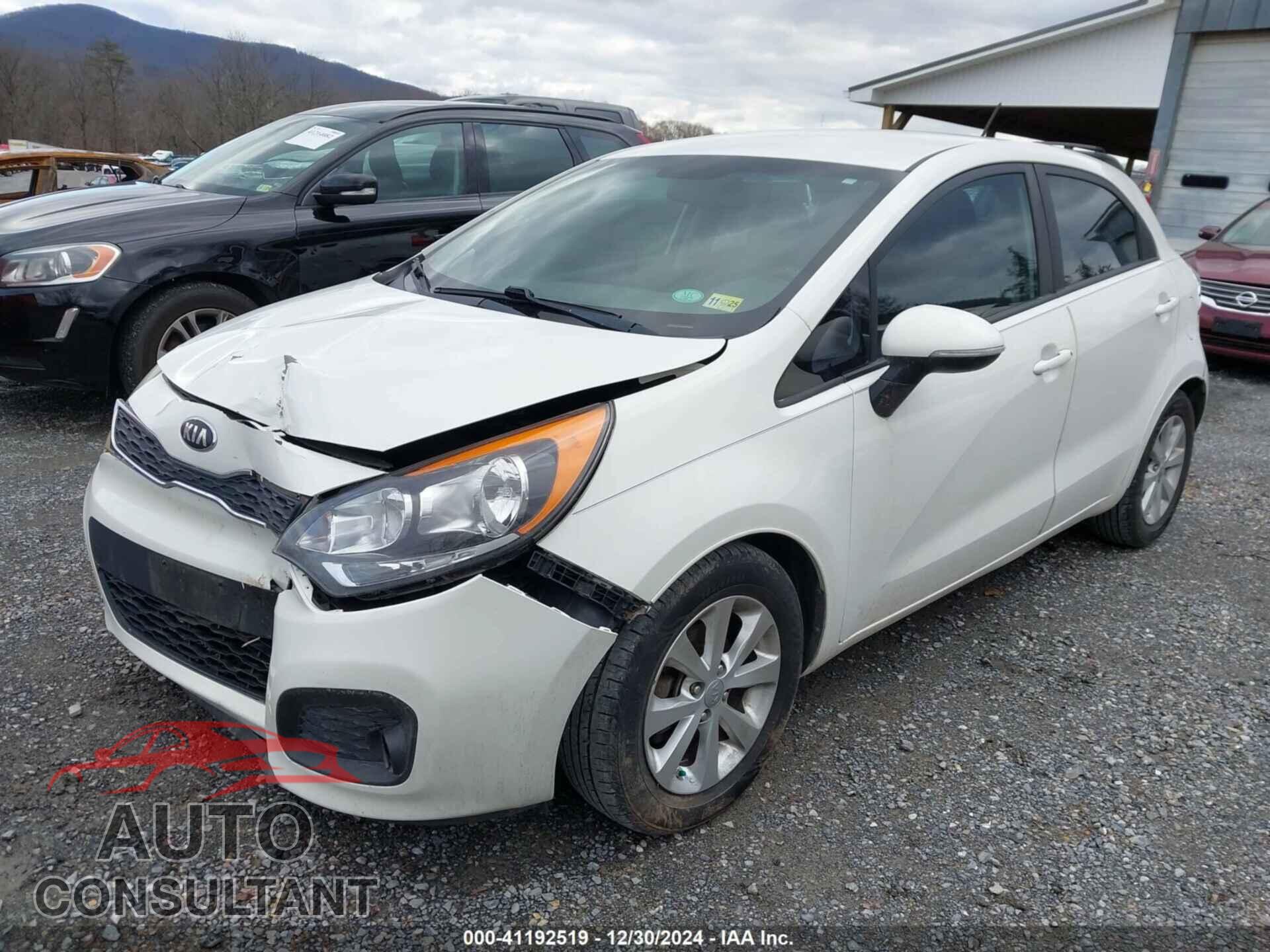 KIA RIO 2013 - KNADN5A39D6214252