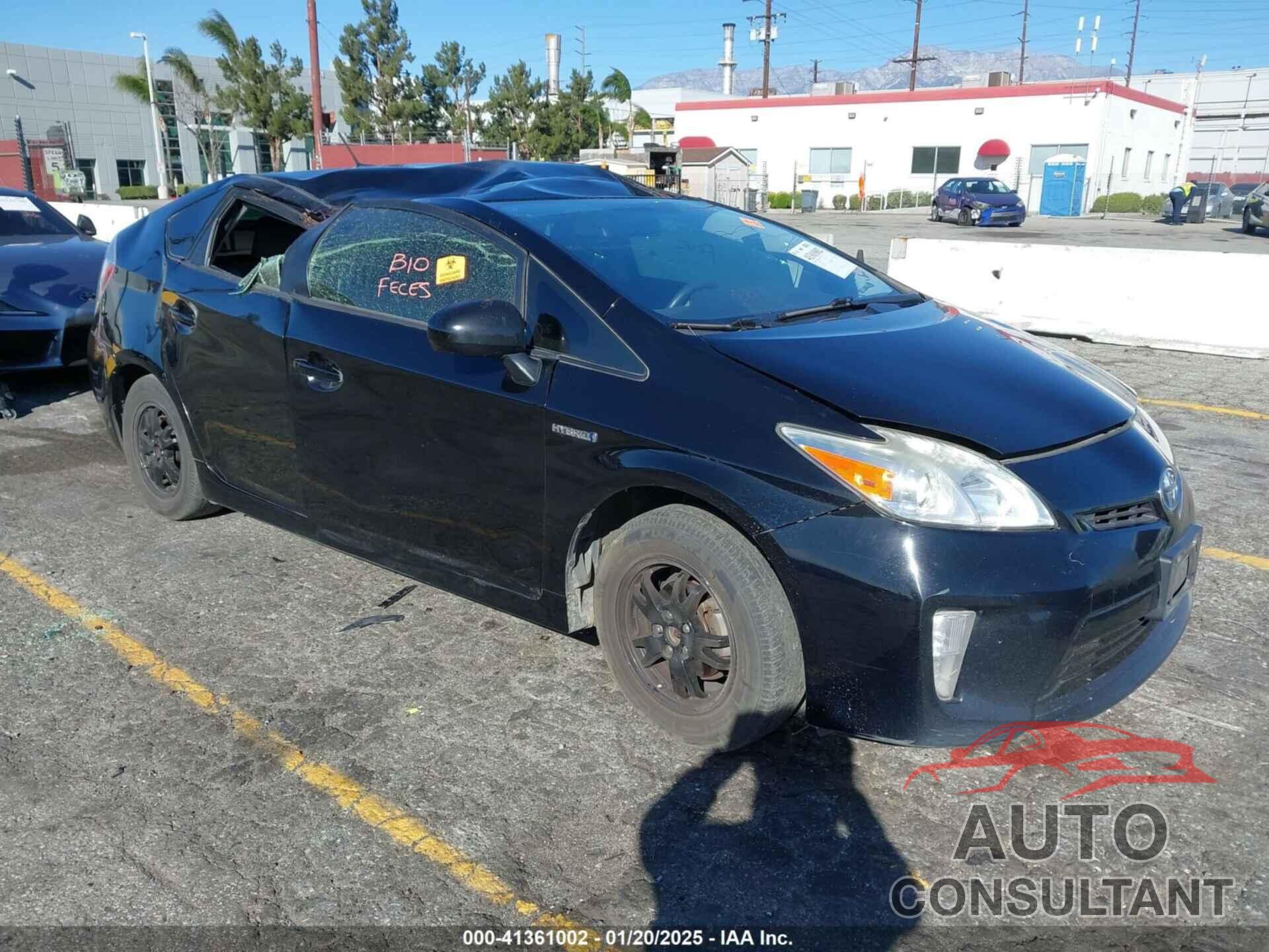 TOYOTA PRIUS 2015 - JTDKN3DU3F0452932