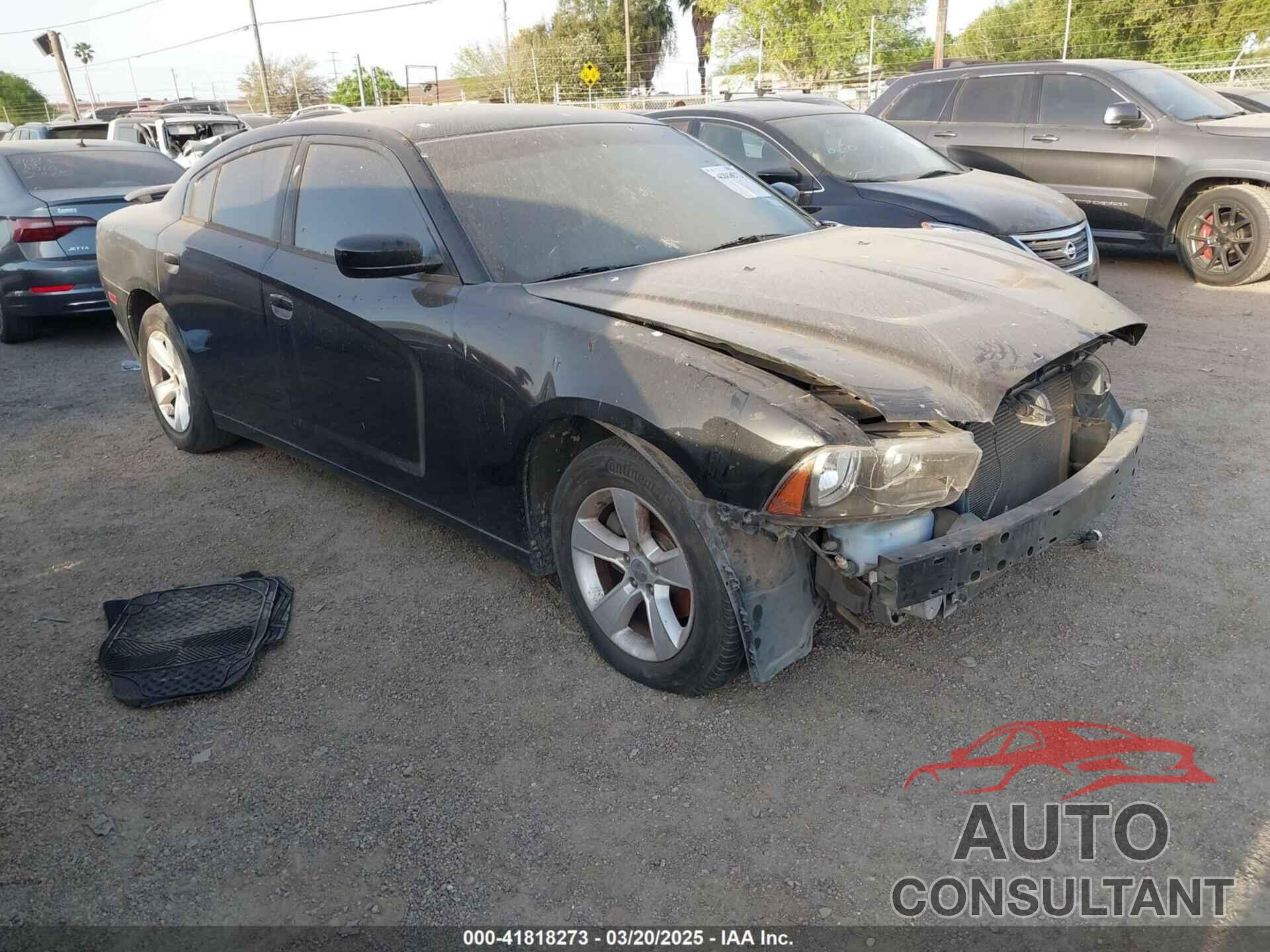 DODGE CHARGER 2012 - 2C3CDXBG0CH218688