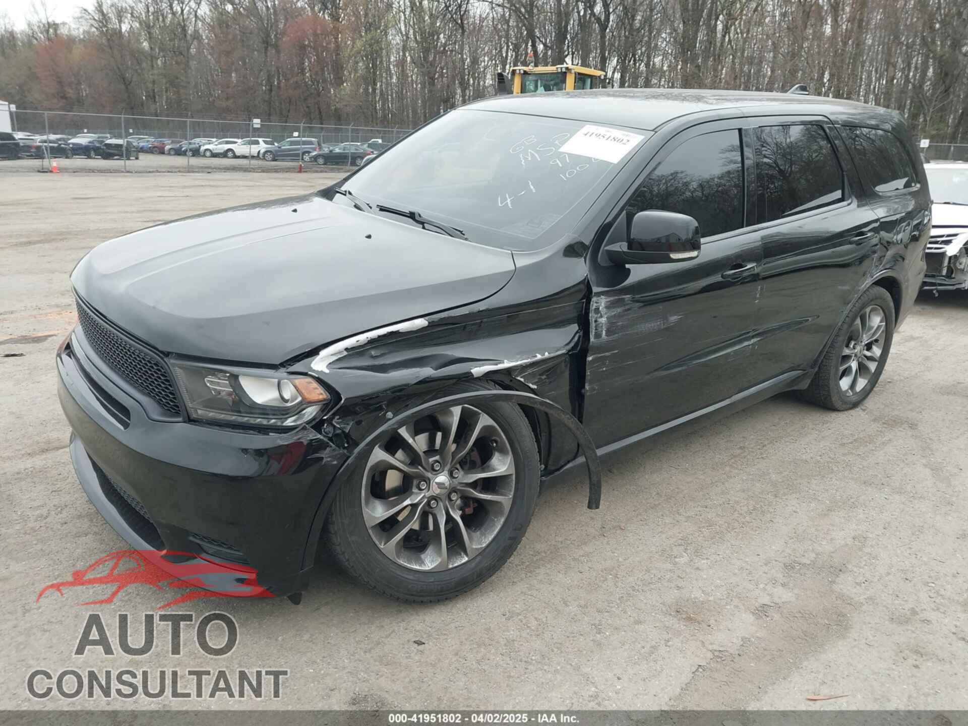 DODGE DURANGO 2019 - 1C4RDJDG2KC780531
