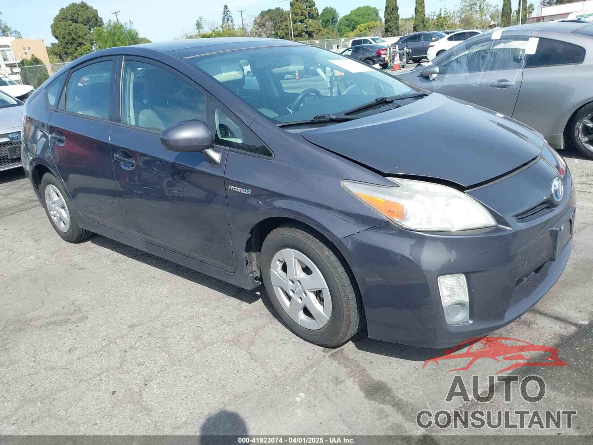 TOYOTA PRIUS 2010 - JTDKN3DU1A0241365