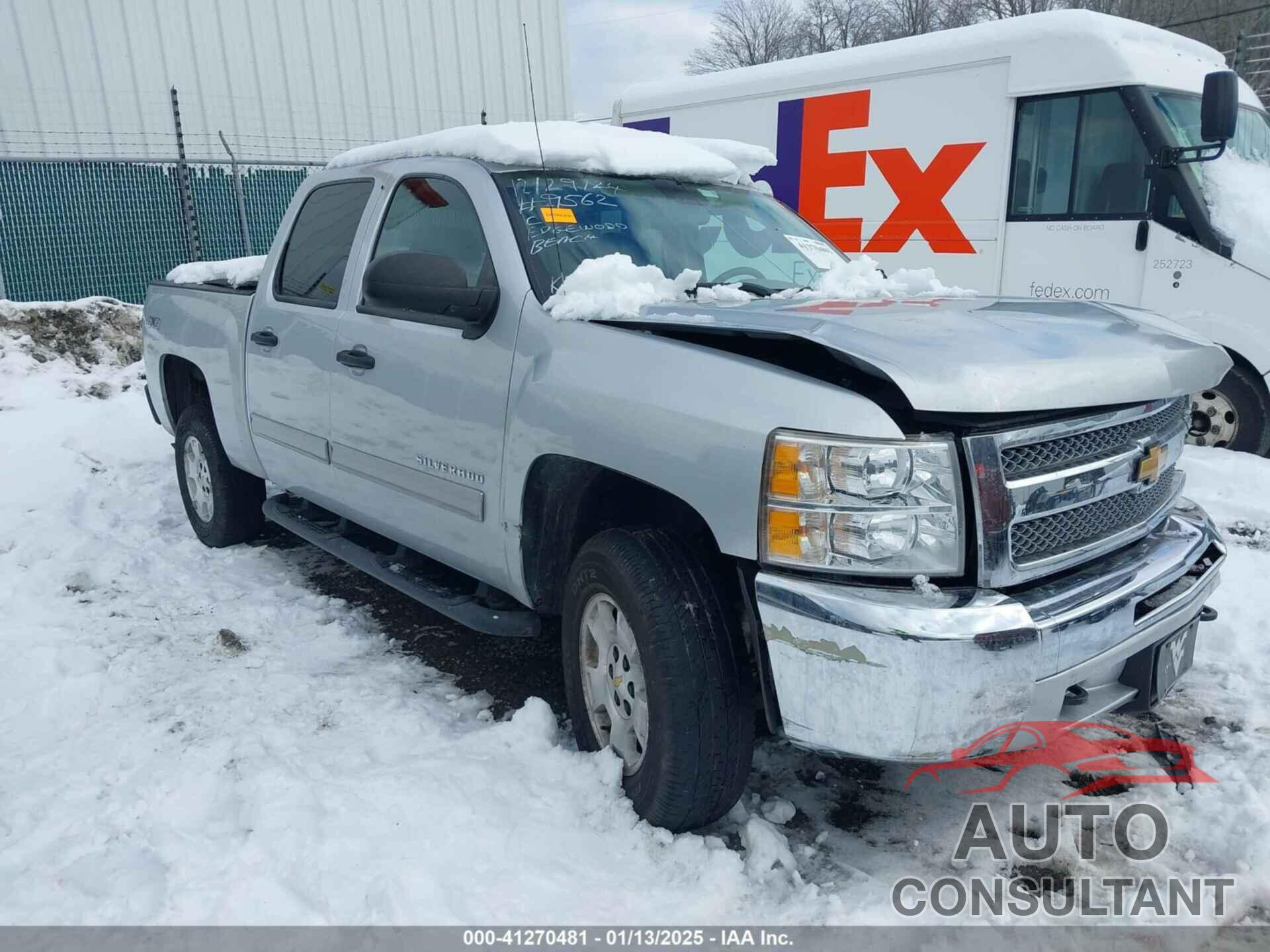 CHEVROLET SILVERADO 1500 2013 - 3GCPKREA3DG339562