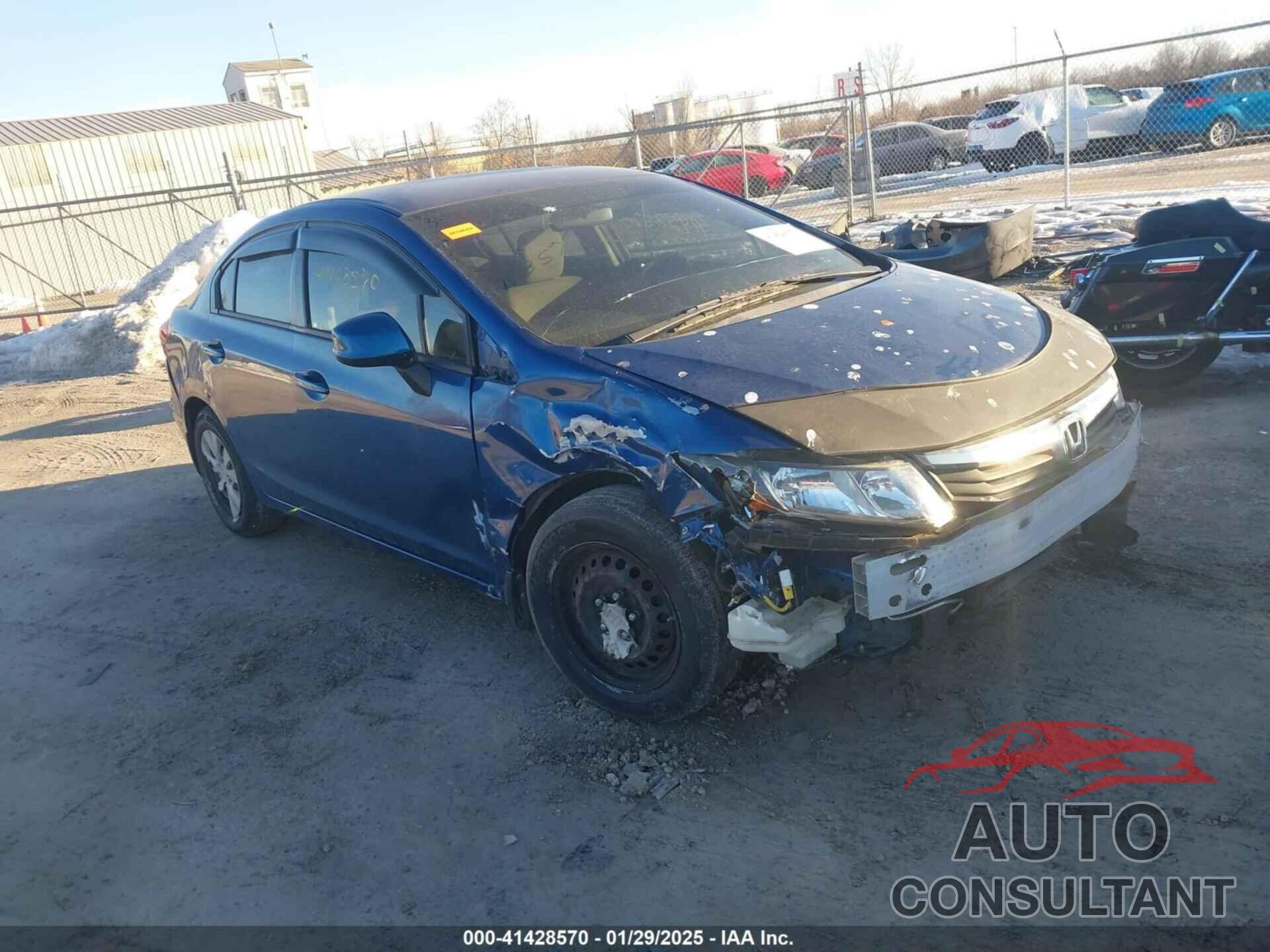 HONDA CIVIC 2012 - 2HGFB2F50CH509865