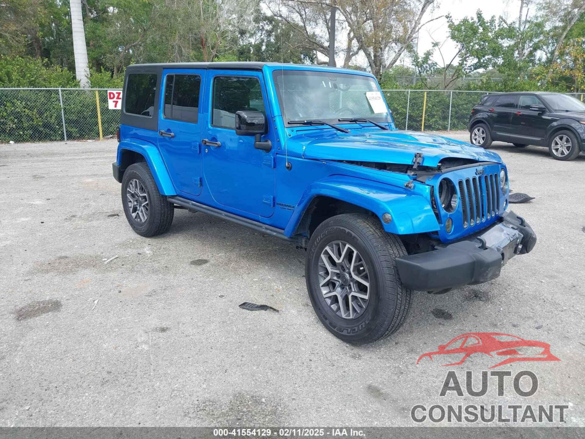 JEEP WRANGLER UNLIMITED 2015 - 1C4BJWEG8FL762479