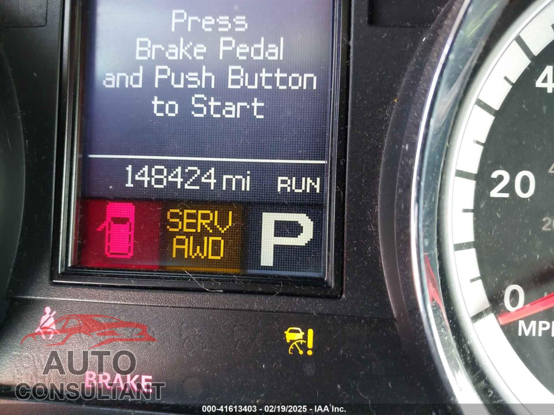 DODGE DURANGO 2013 - 1C4SDJET1DC505202