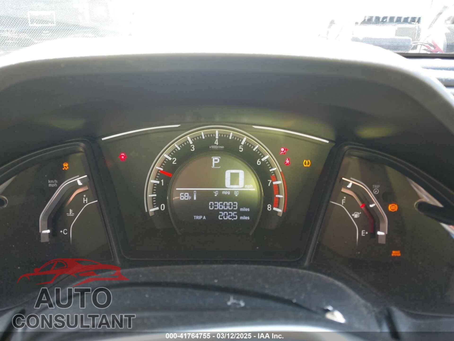 HONDA CIVIC 2017 - 2HGFC2F53HH564458